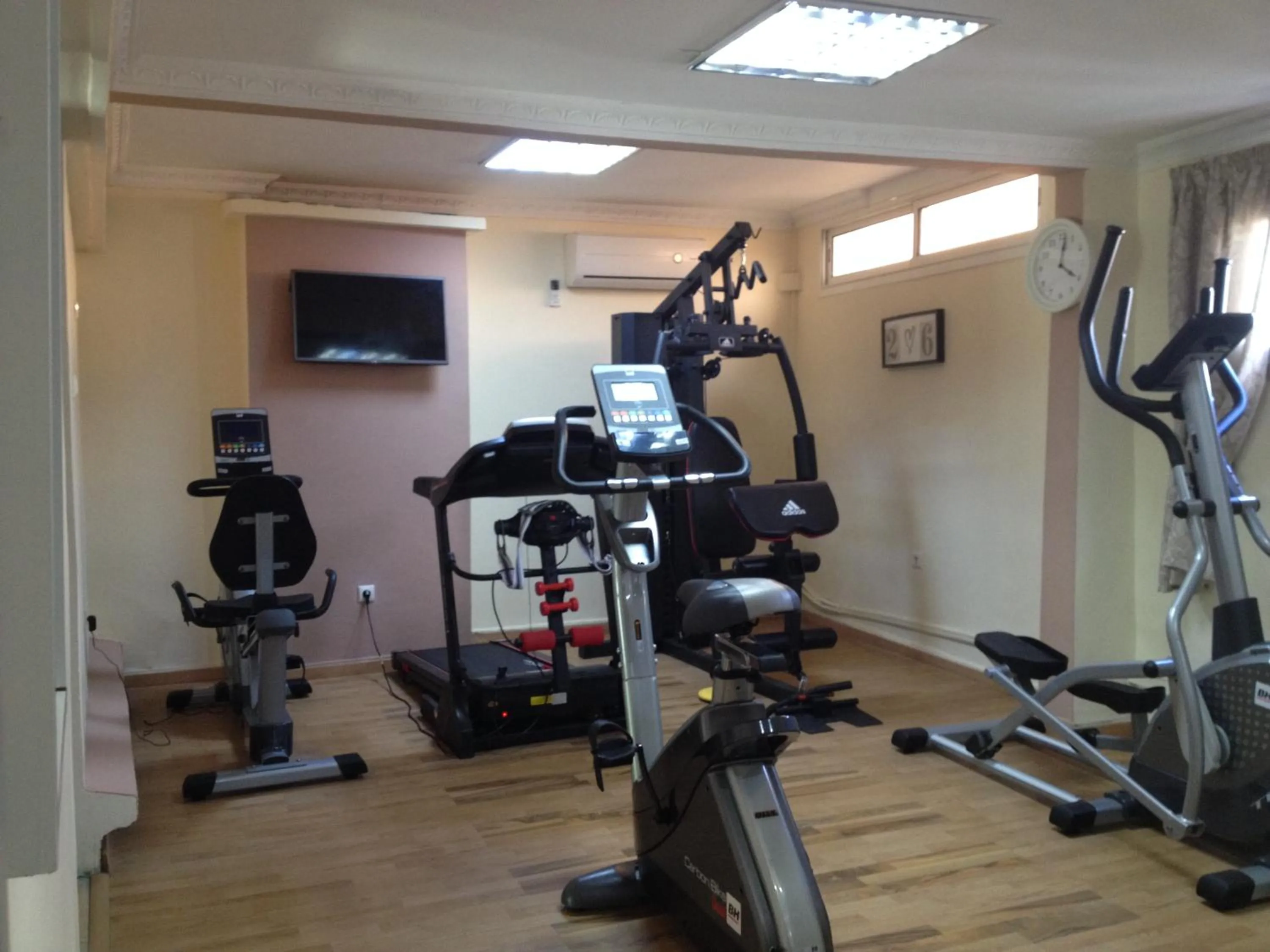 Fitness centre/facilities in Helnan Chellah Hotel