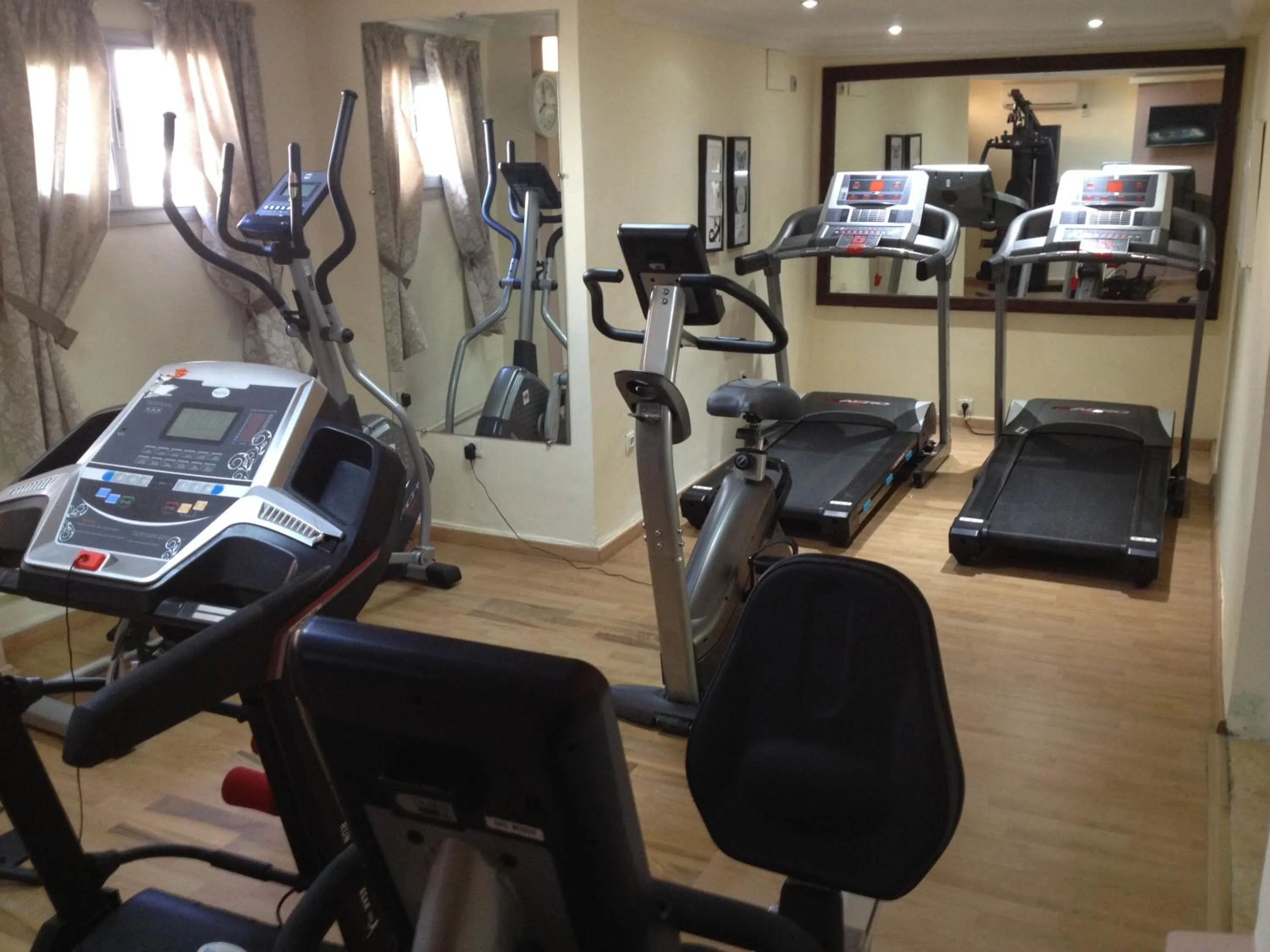Fitness centre/facilities in Helnan Chellah Hotel