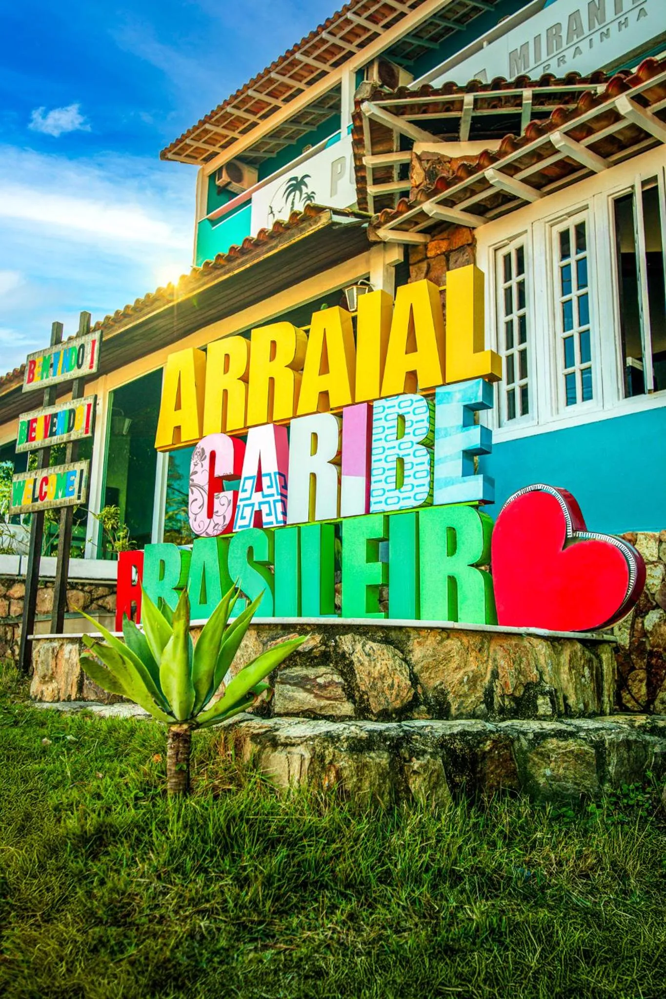 Property building in Pousada Mirante da Prainha