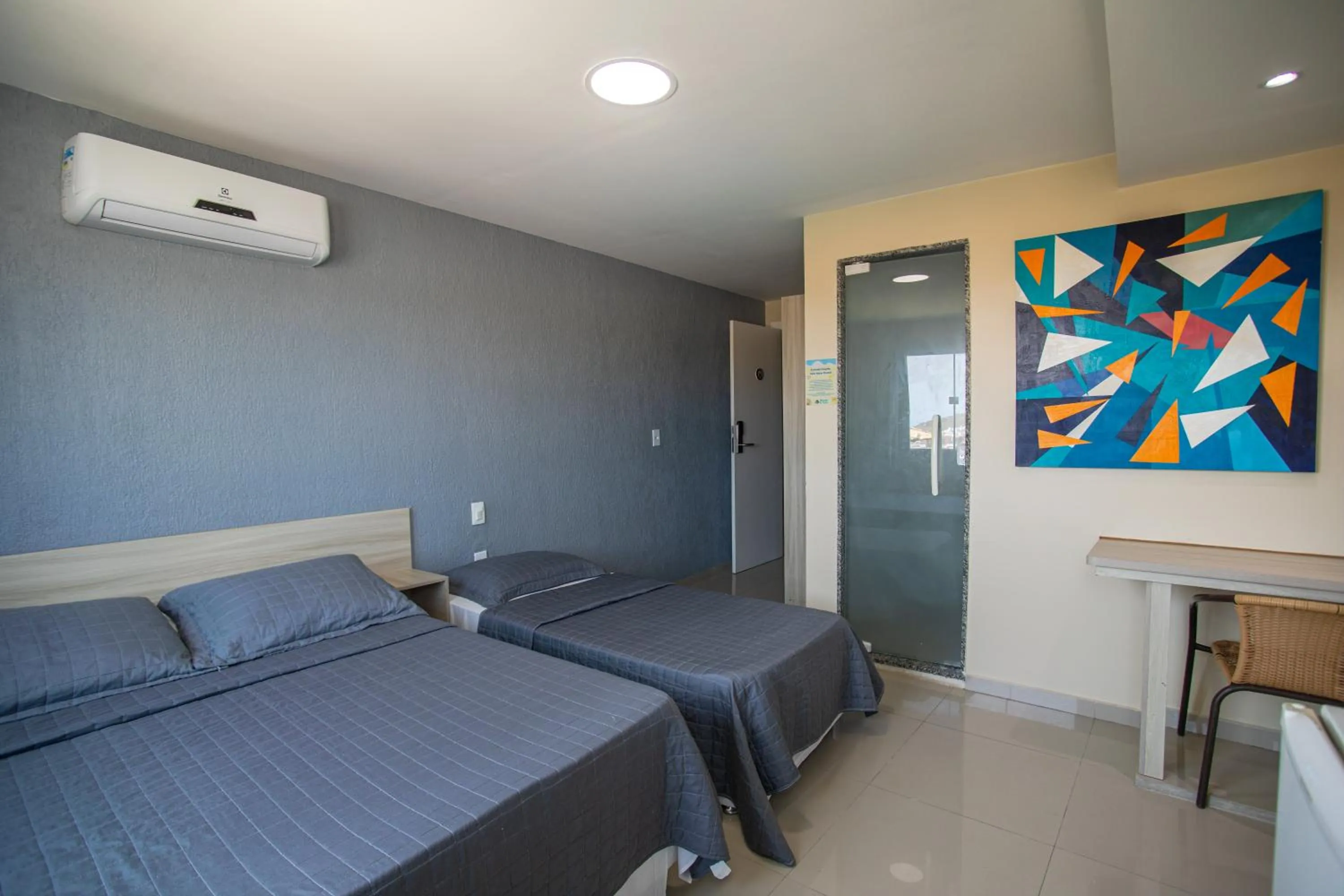 Bed in Pousada Mirante da Prainha