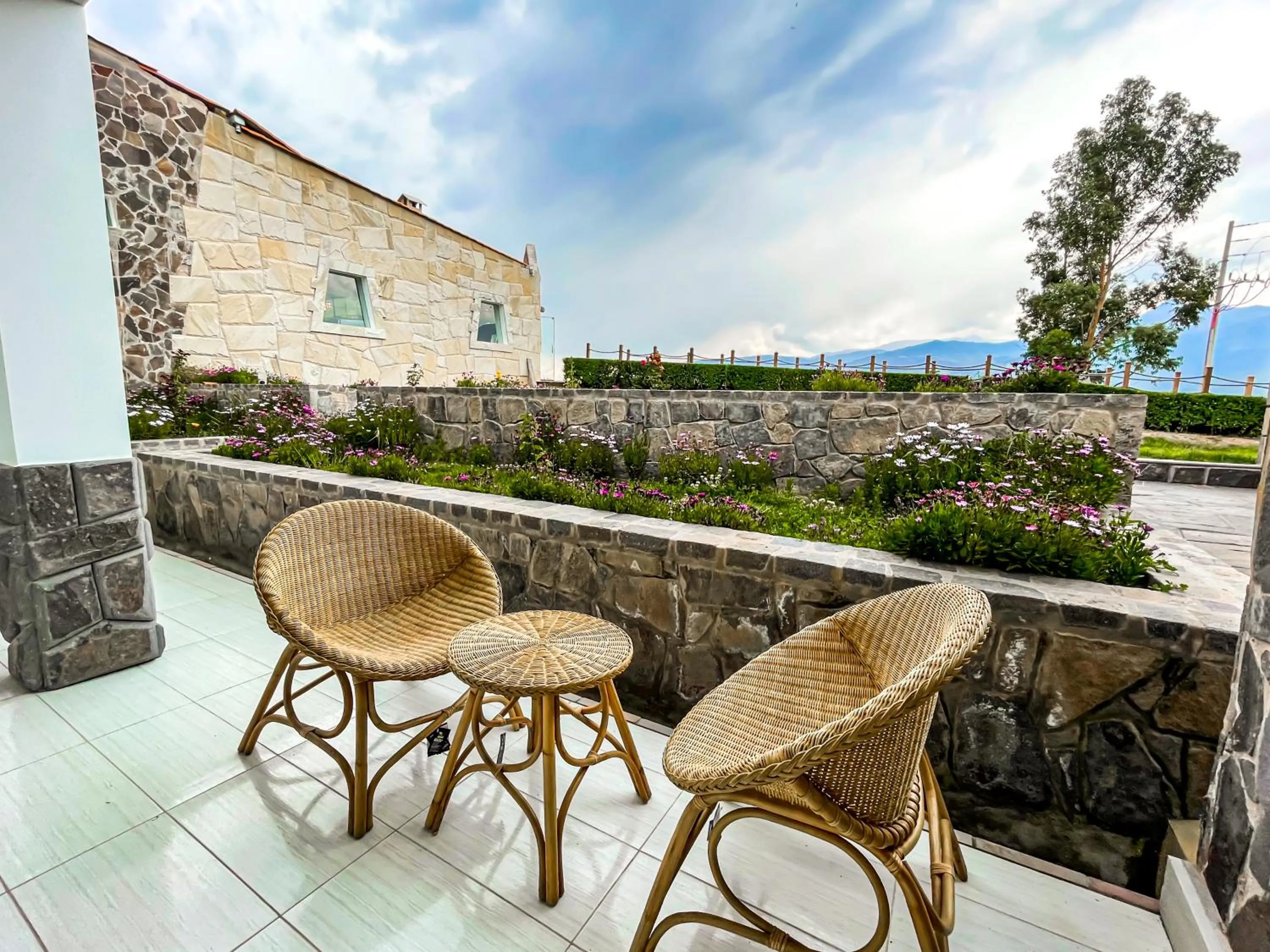 Balcony/Terrace in Hotel Puerta del Sol Colca