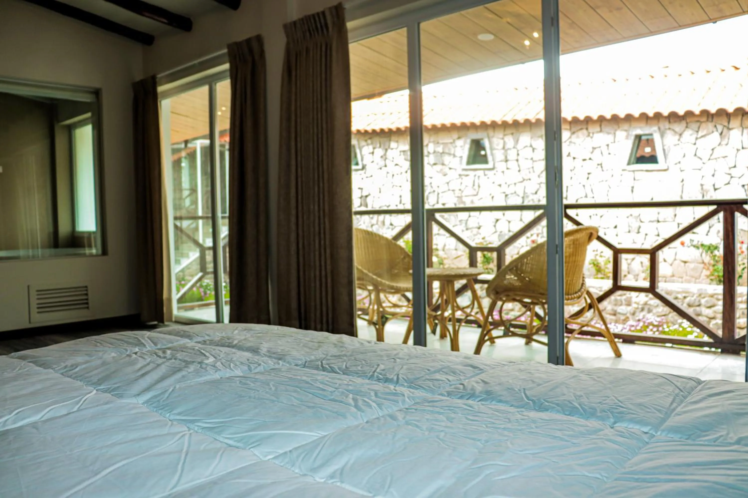 Balcony/Terrace in Hotel Puerta del Sol Colca