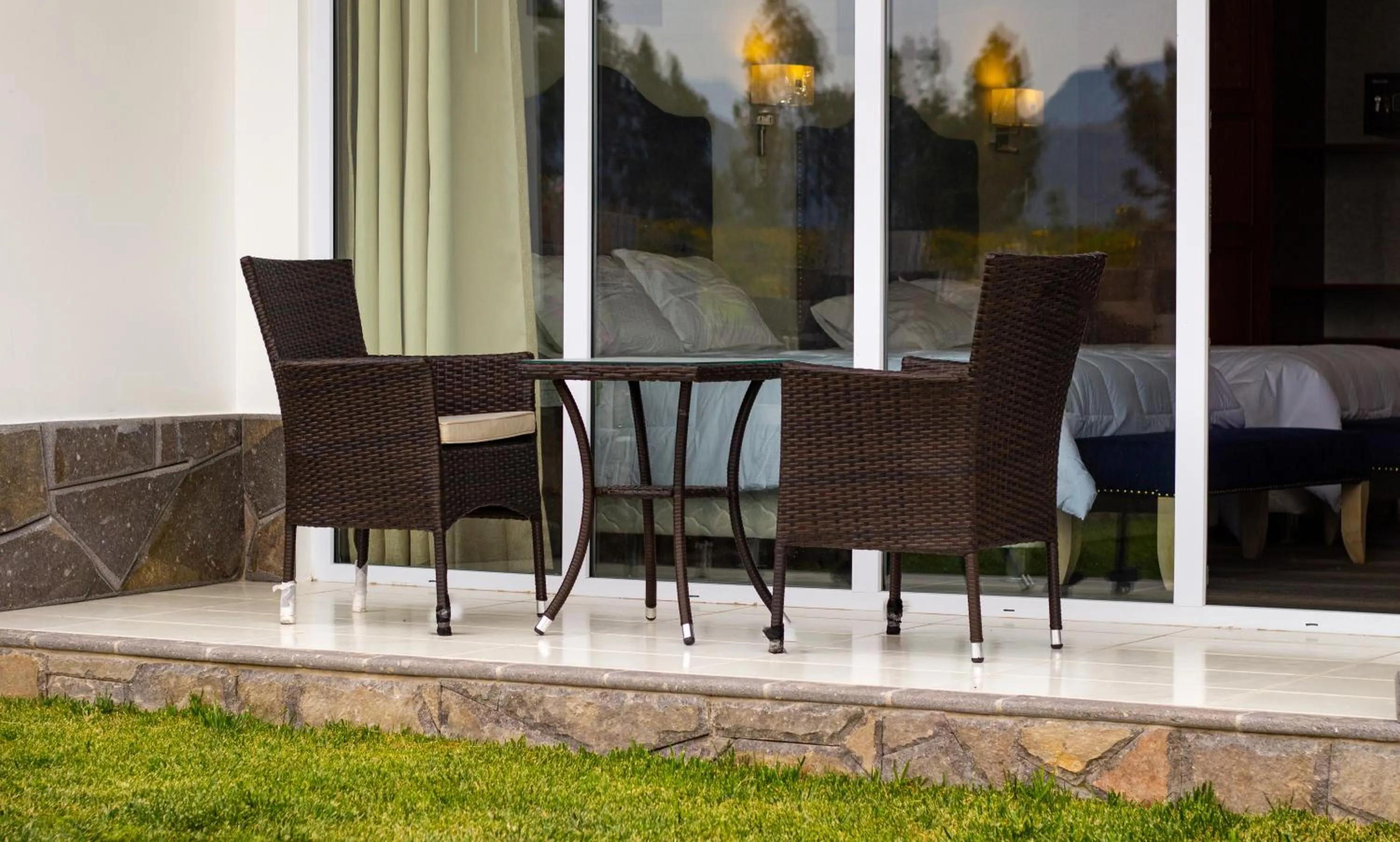 Balcony/Terrace in Hotel Puerta del Sol Colca