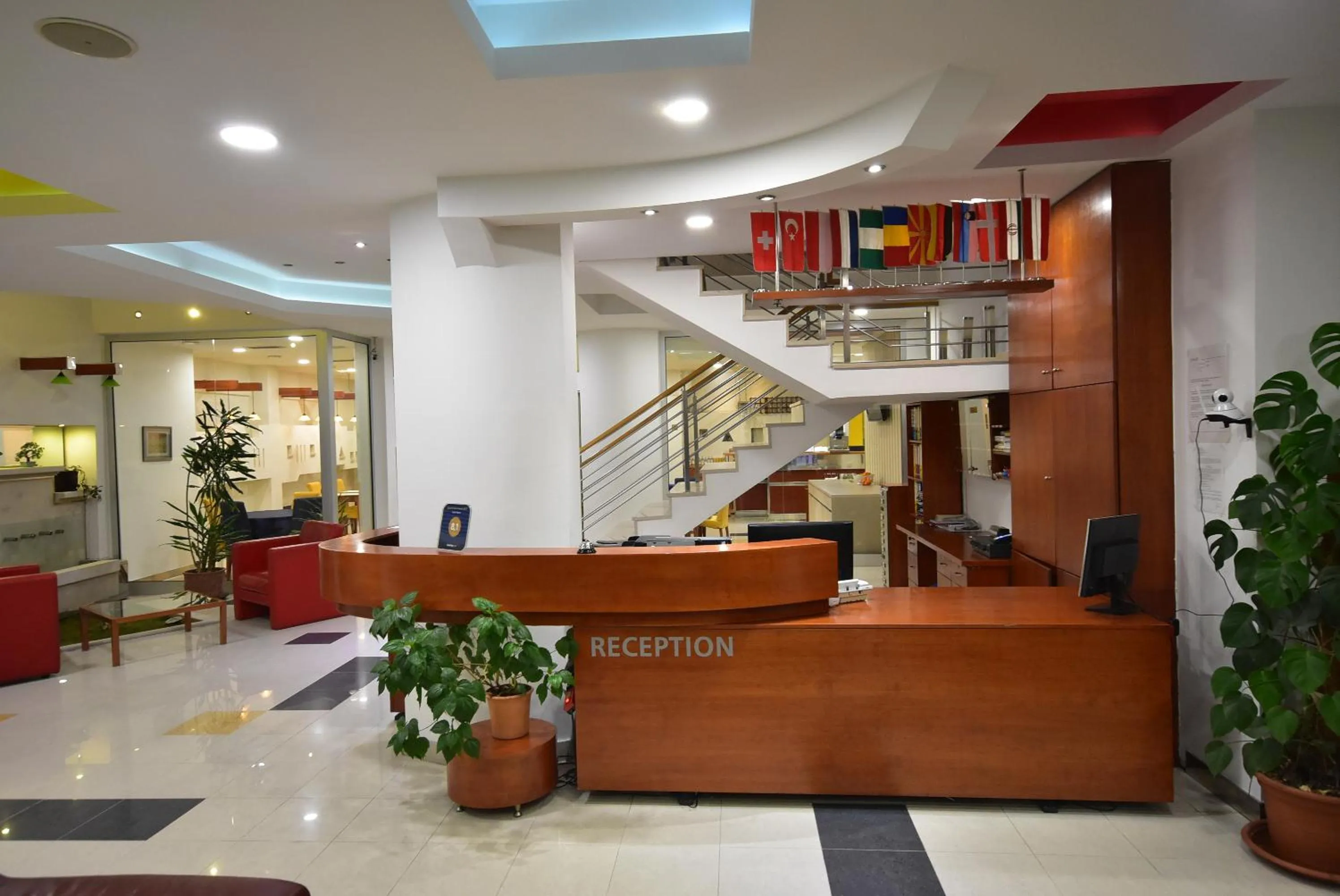 Lobby or reception in Hotel Hecco