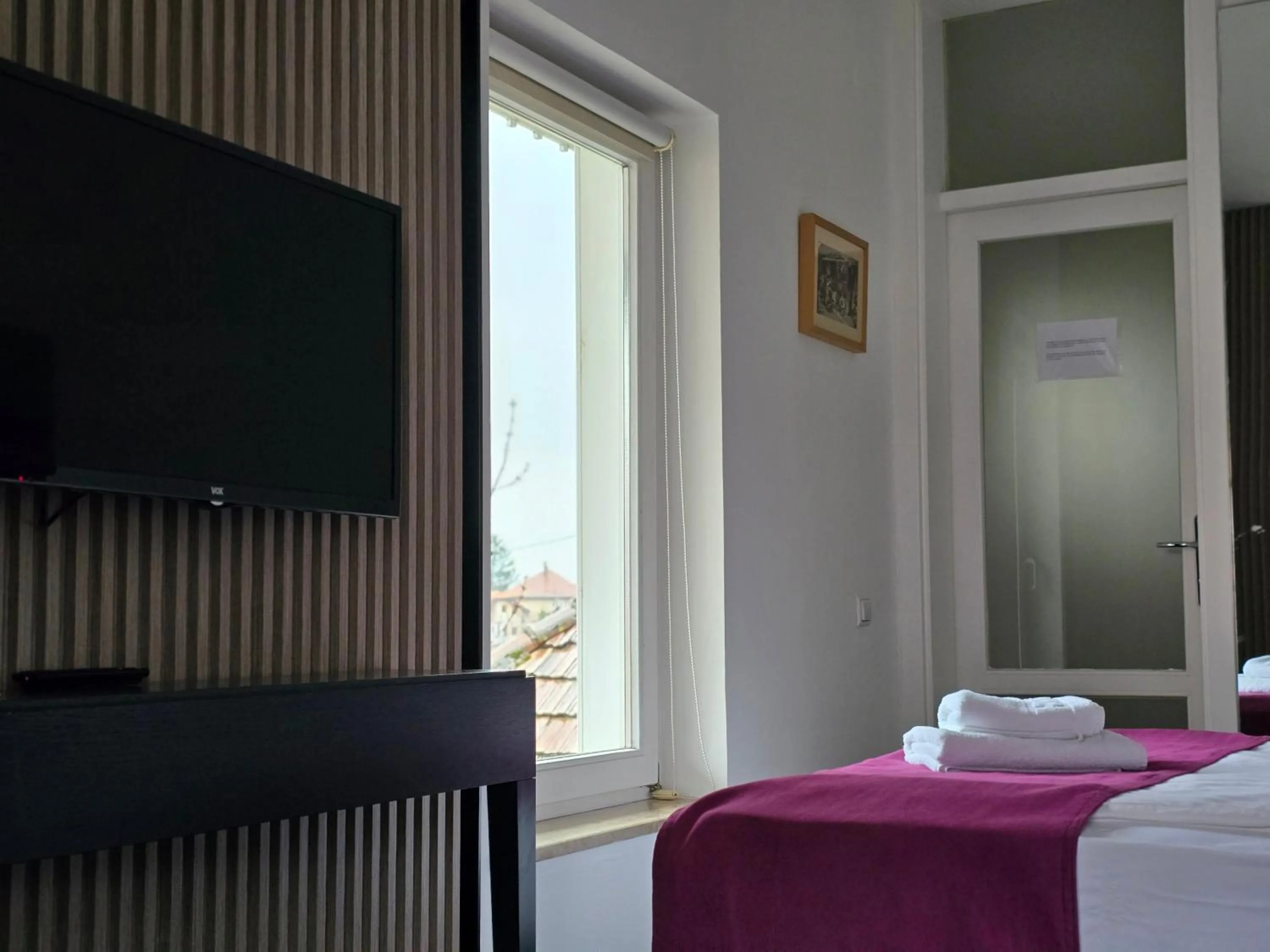 TV and multimedia, Bed in Hotel Hecco