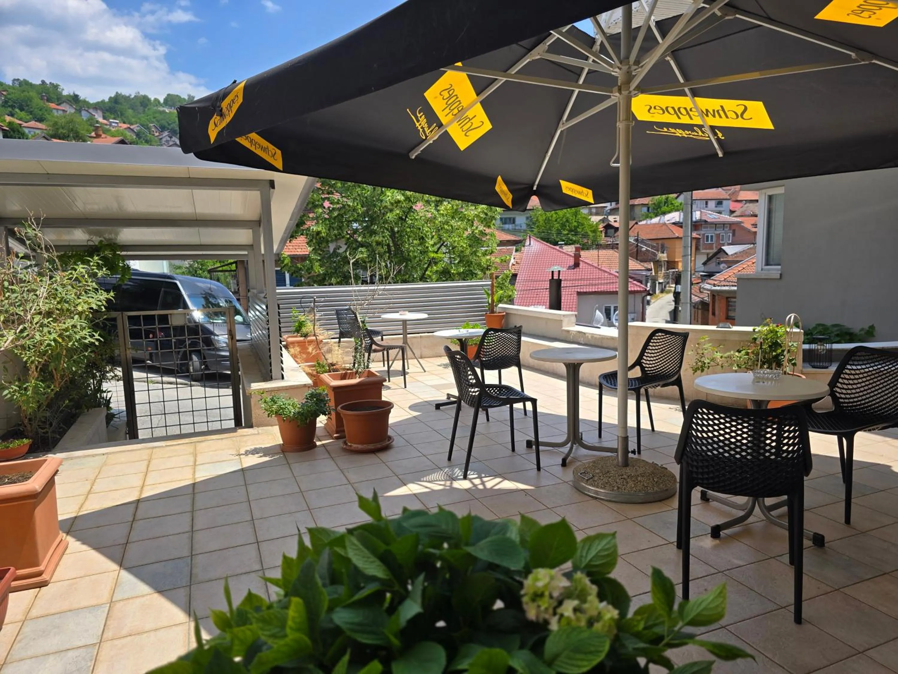 Balcony/Terrace in Hotel Hecco