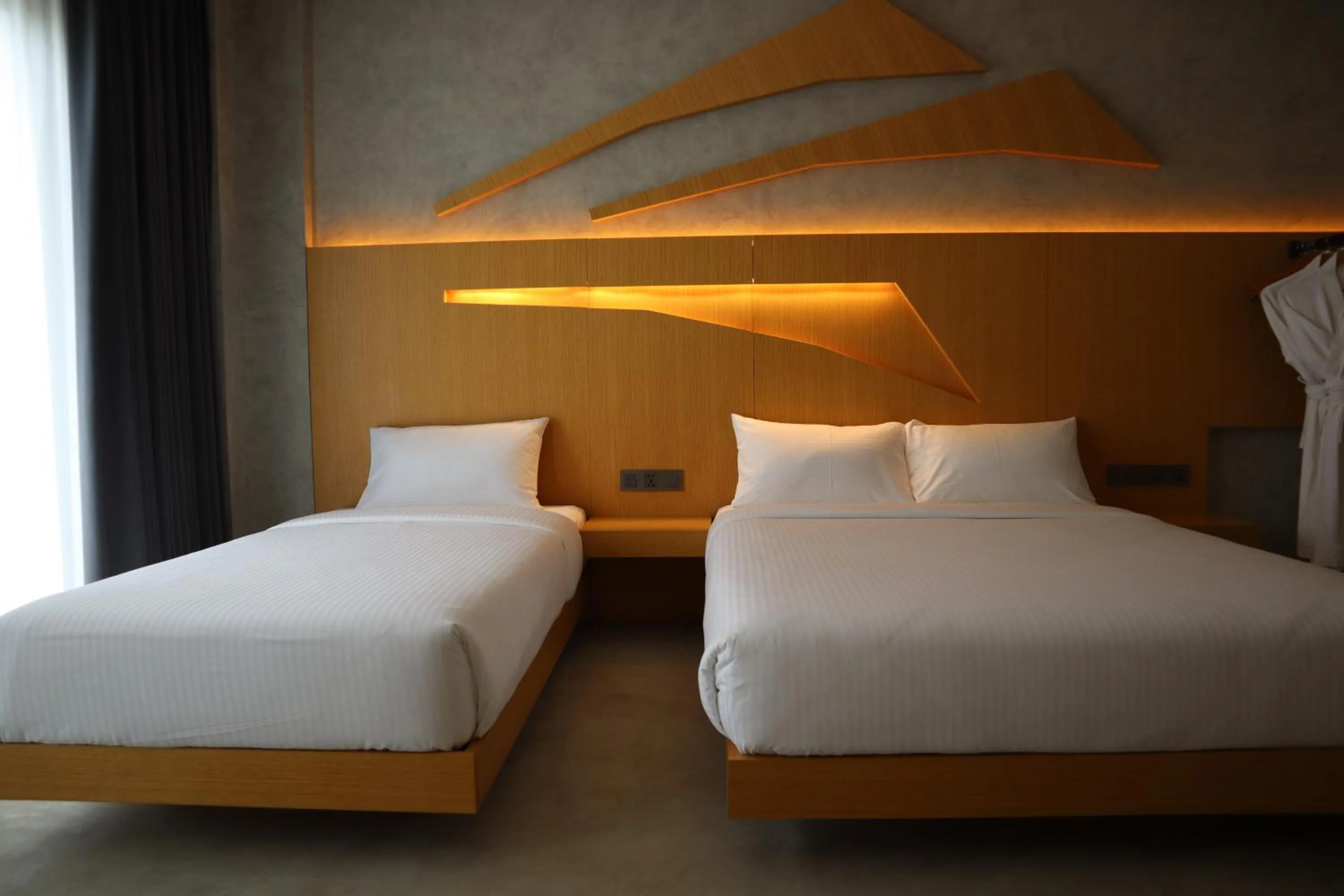 Bed in The Hotel Elizabeth Resort and Villas - Long Beach San Vicente Palawan