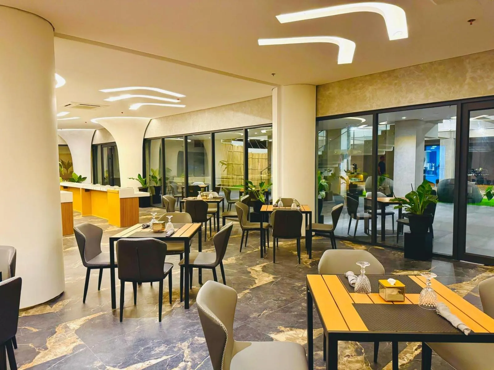 Restaurant/places to eat in The Hotel Elizabeth Resort and Villas - Long Beach San Vicente Palawan