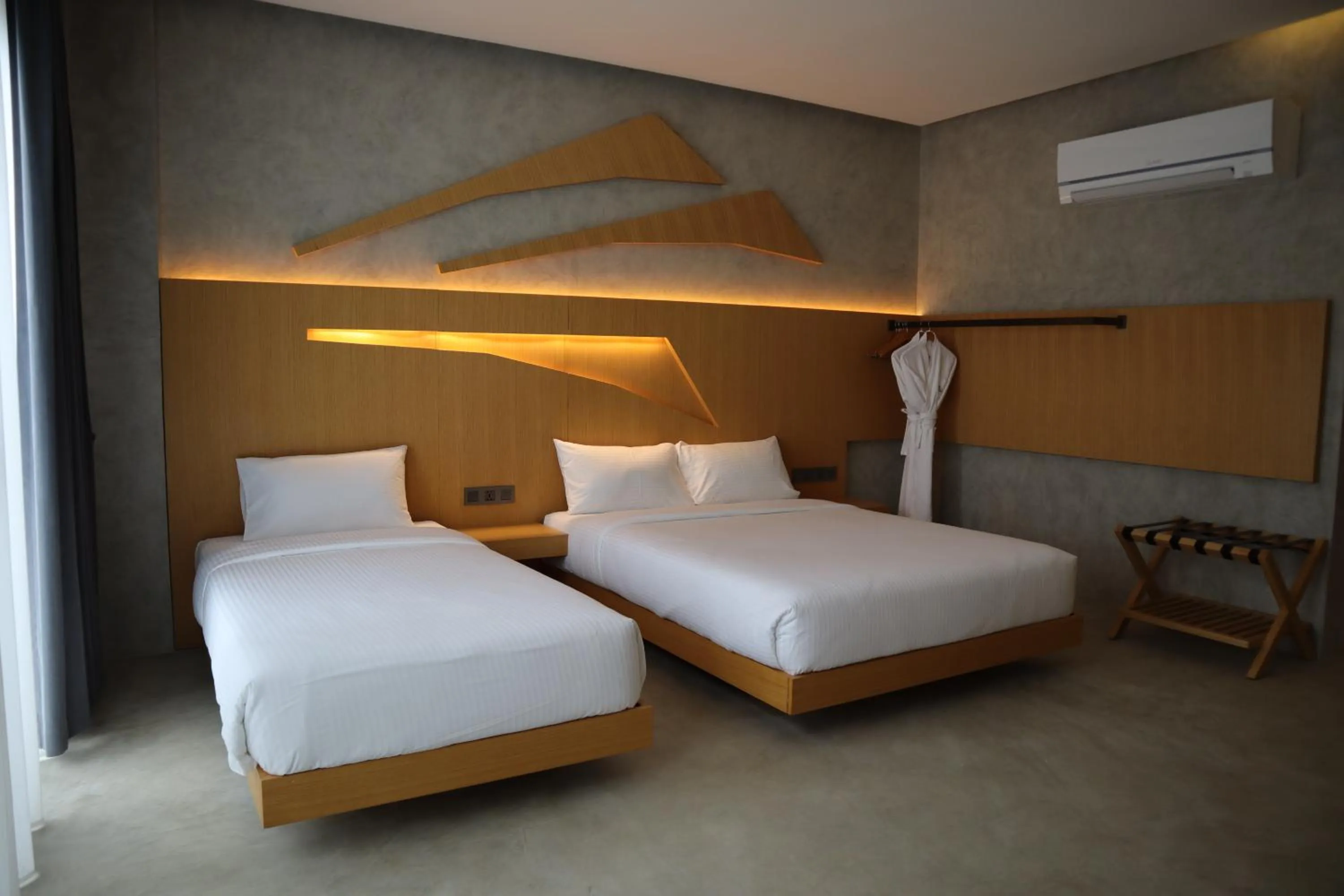 Bed in The Hotel Elizabeth Resort and Villas - Long Beach San Vicente Palawan