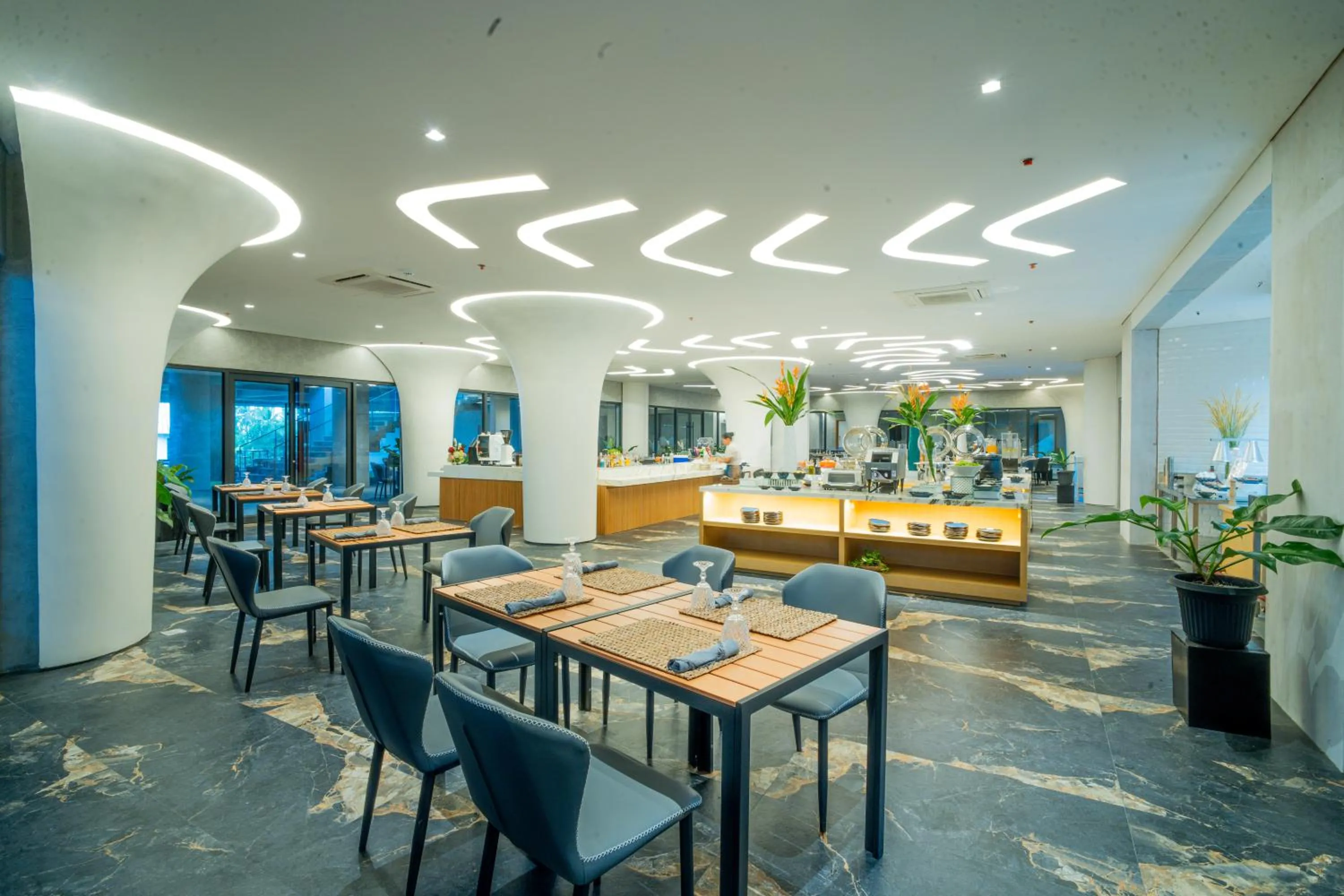 Restaurant/places to eat in The Hotel Elizabeth Resort and Villas - Long Beach San Vicente Palawan