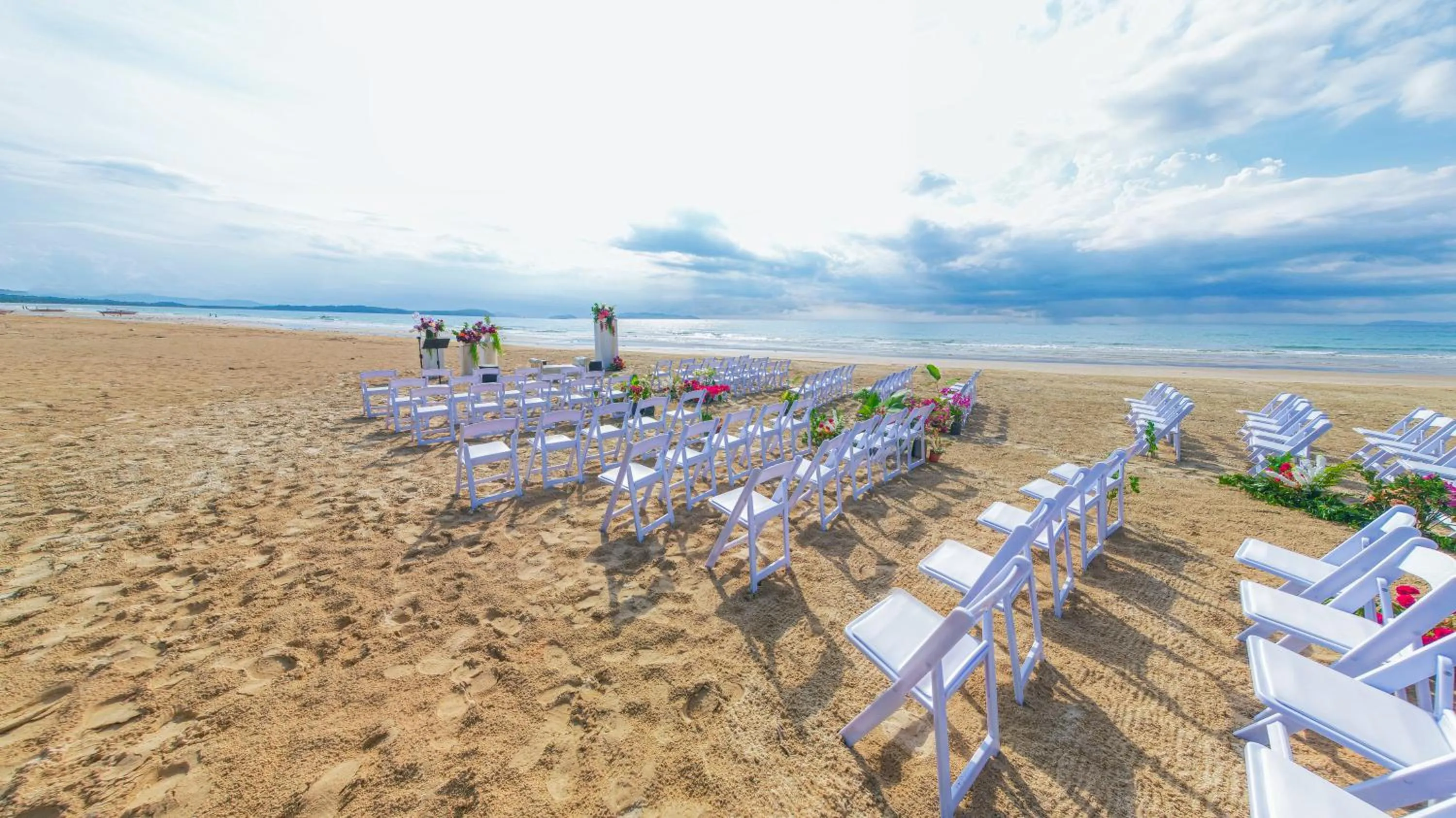 Beach in The Hotel Elizabeth Resort and Villas - Long Beach San Vicente Palawan