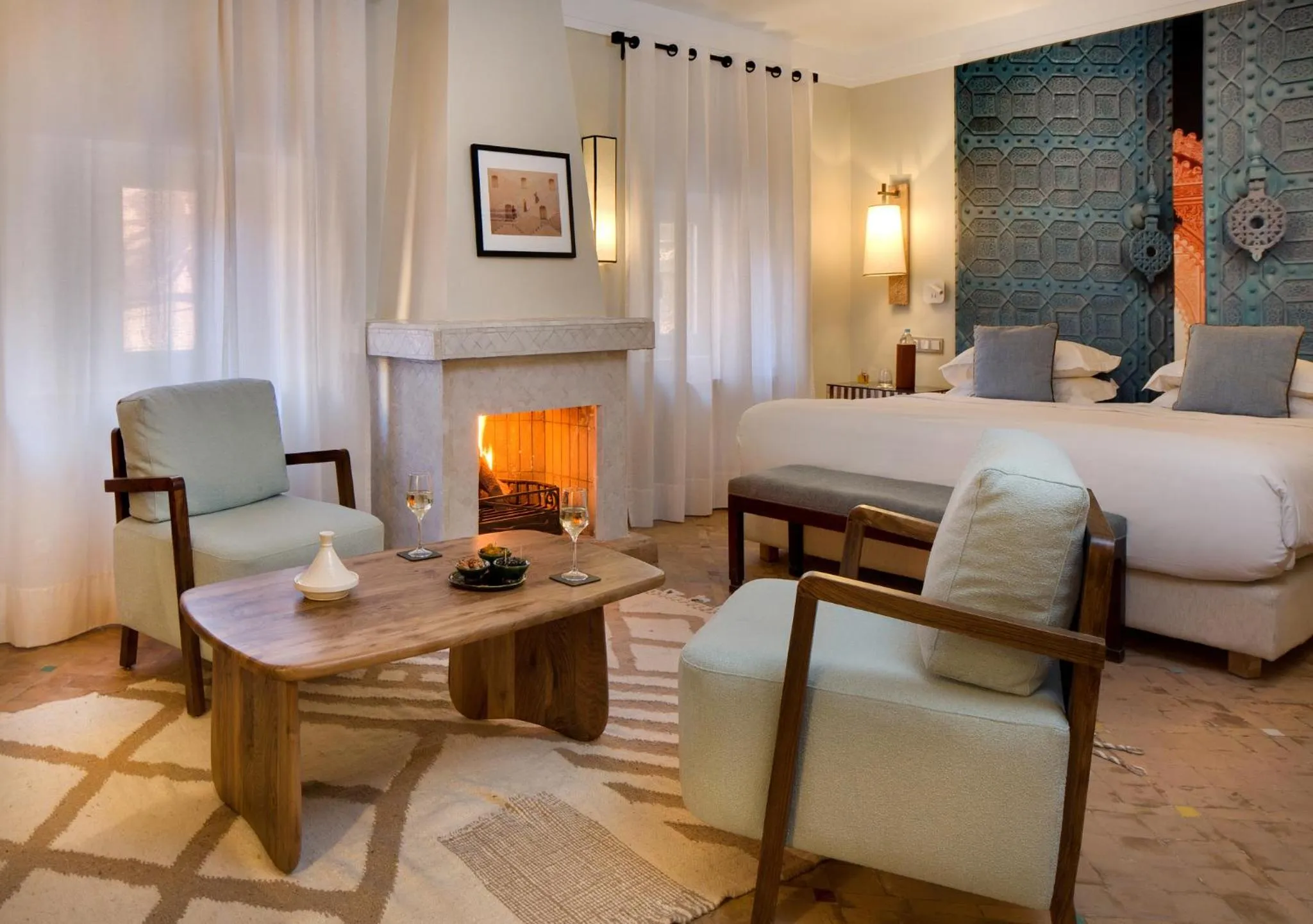 Bed in Les Jardins De La Médina