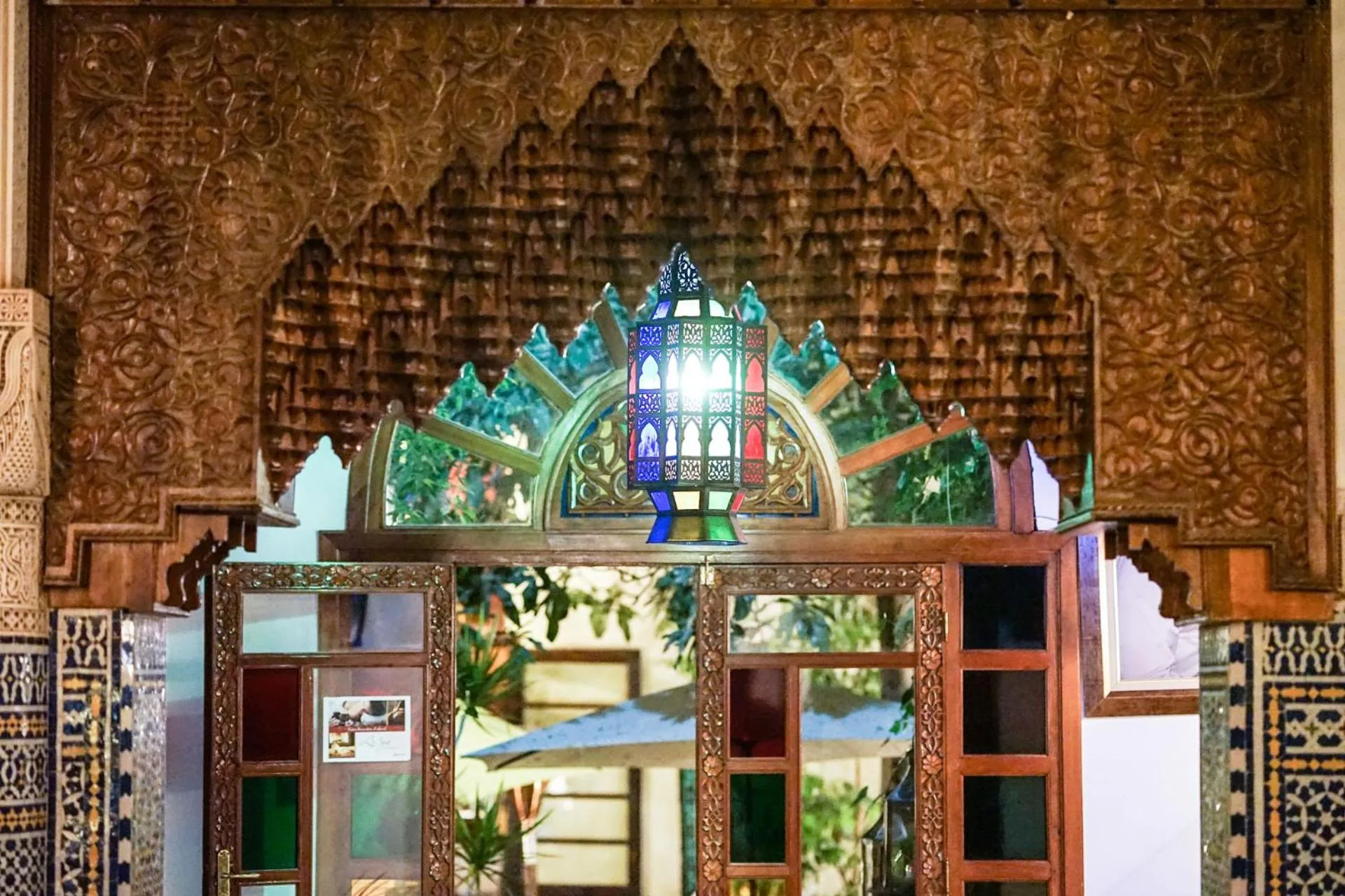 Facade/entrance in Riad Arabesque & Spa