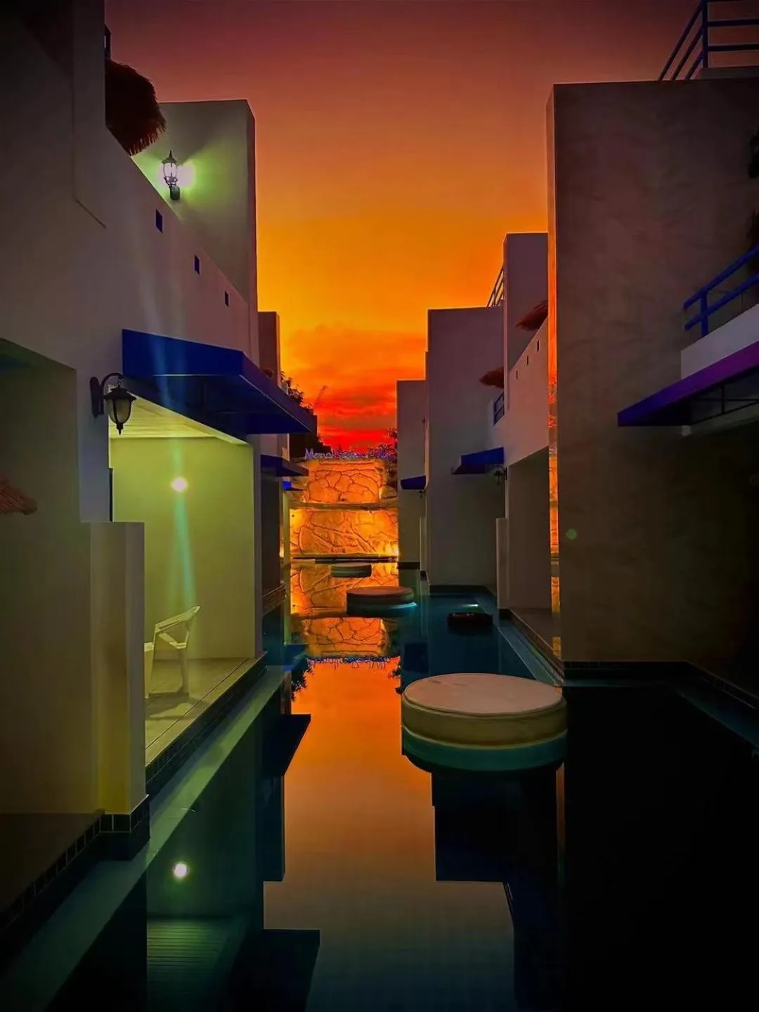 Pool view in Mona Lisa pool villa