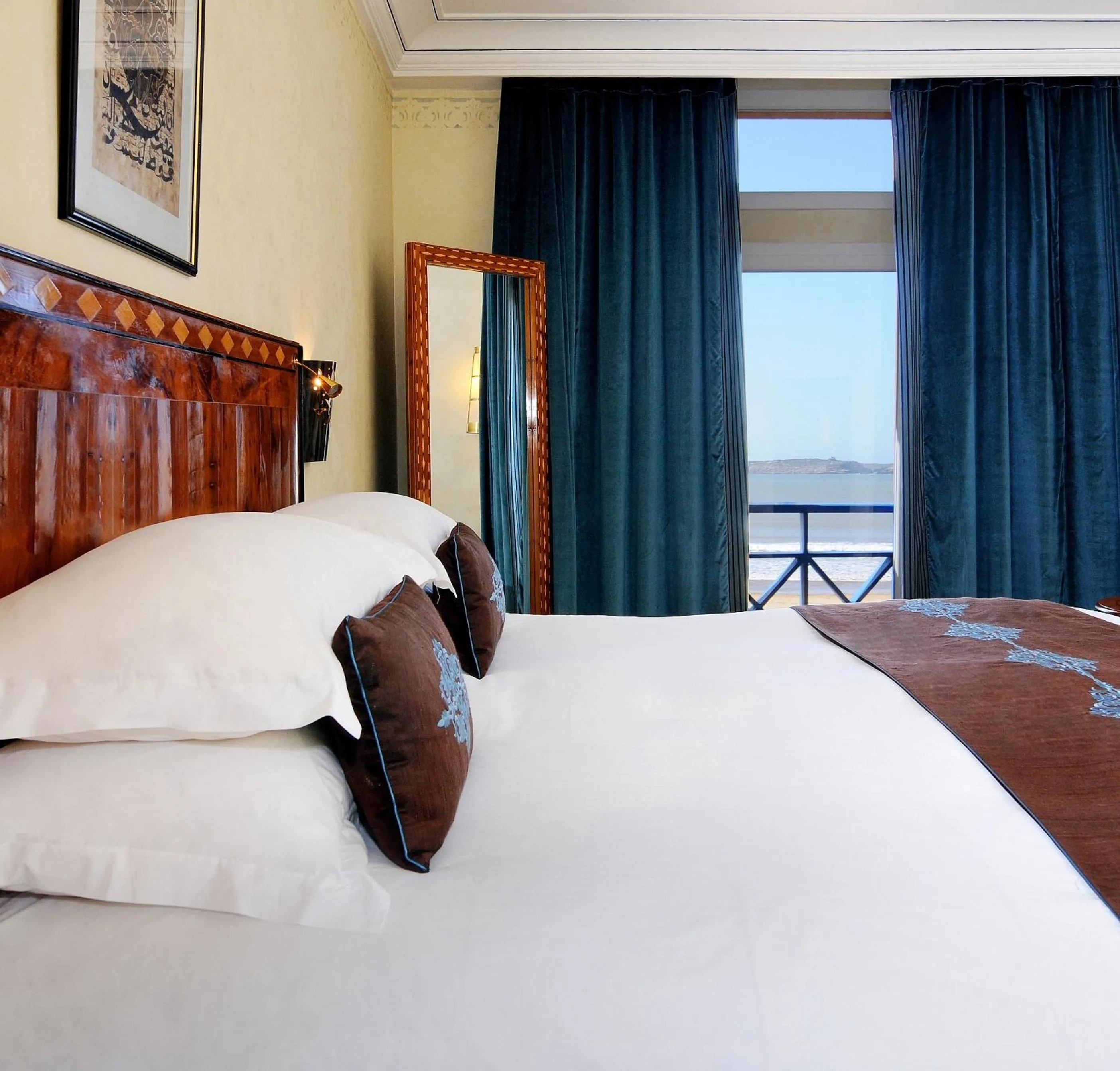 Bed in Le Médina Essaouira Thalassa Sea & Spa - MGallery Collection