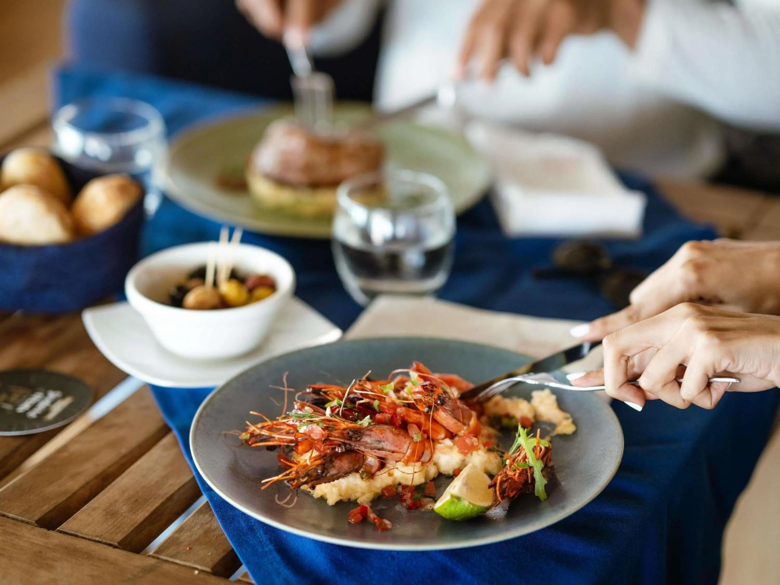 Restaurant/places to eat in Le Médina Essaouira Thalassa Sea & Spa - MGallery Collection