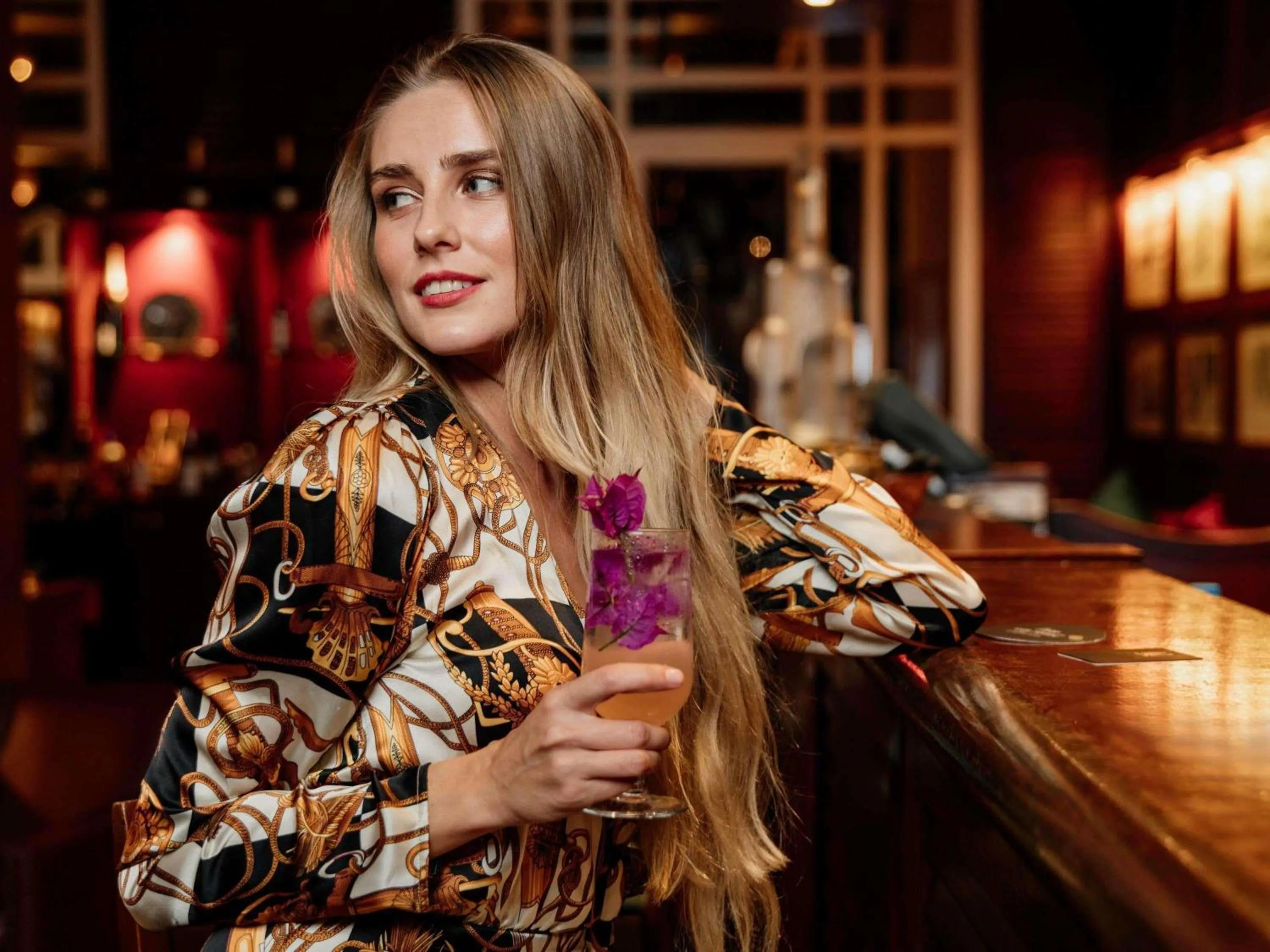 Lounge or bar in Le Médina Essaouira Thalassa Sea & Spa - MGallery Collection