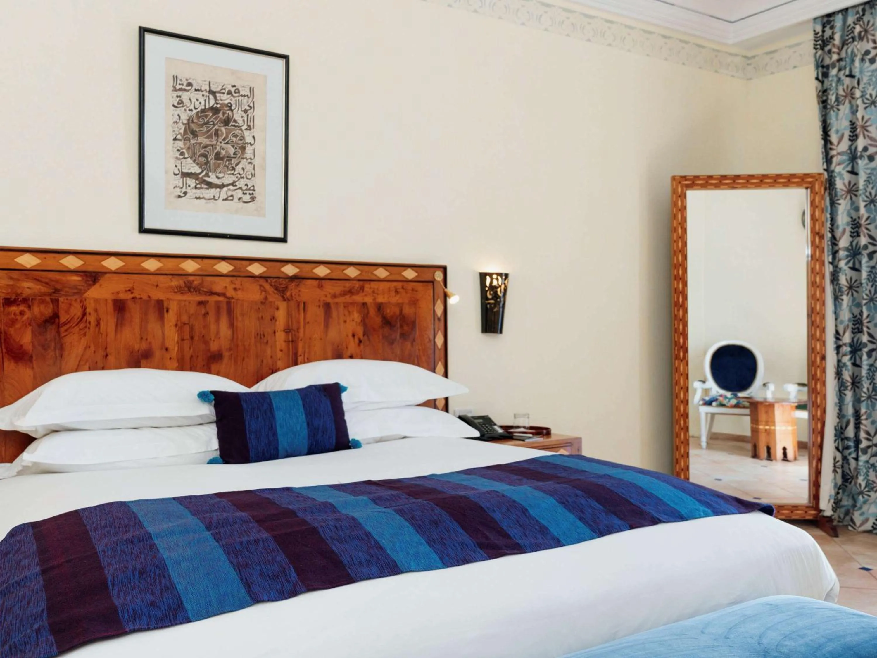 Photo of the whole room, Bed in Le Médina Essaouira Thalassa Sea & Spa - MGallery Collection