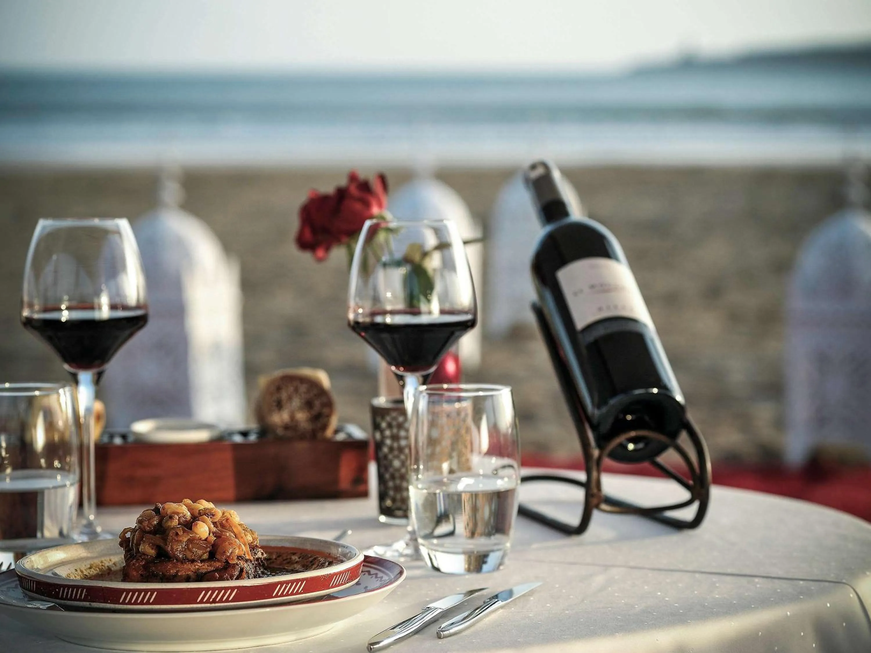 Food and drinks in Le Médina Essaouira Thalassa Sea & Spa - MGallery Collection