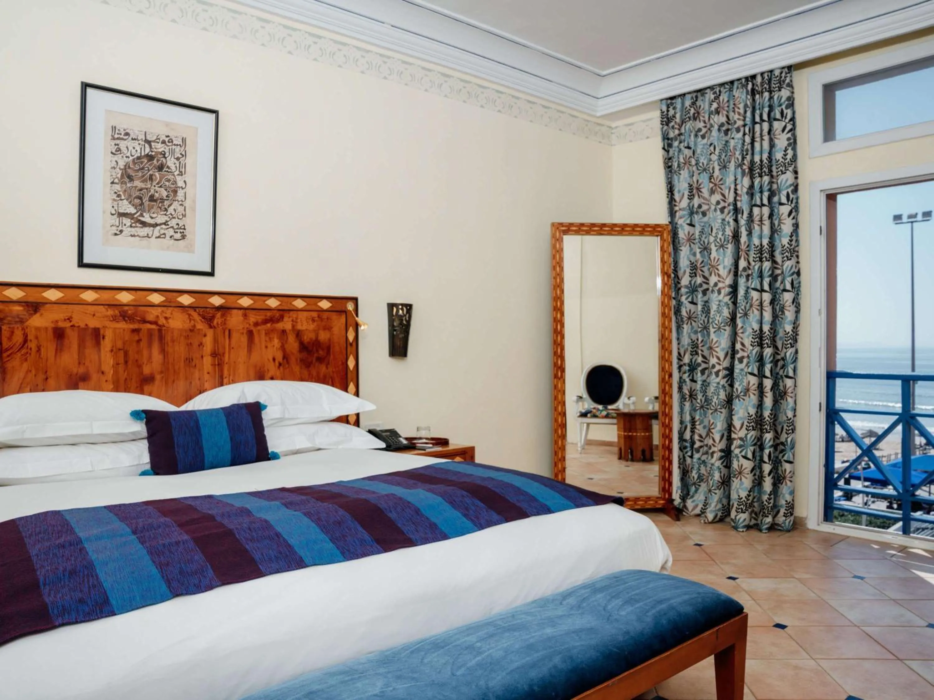 Superior Double Room with Ocean View in Le Médina Essaouira Thalassa Sea & Spa - MGallery Collection