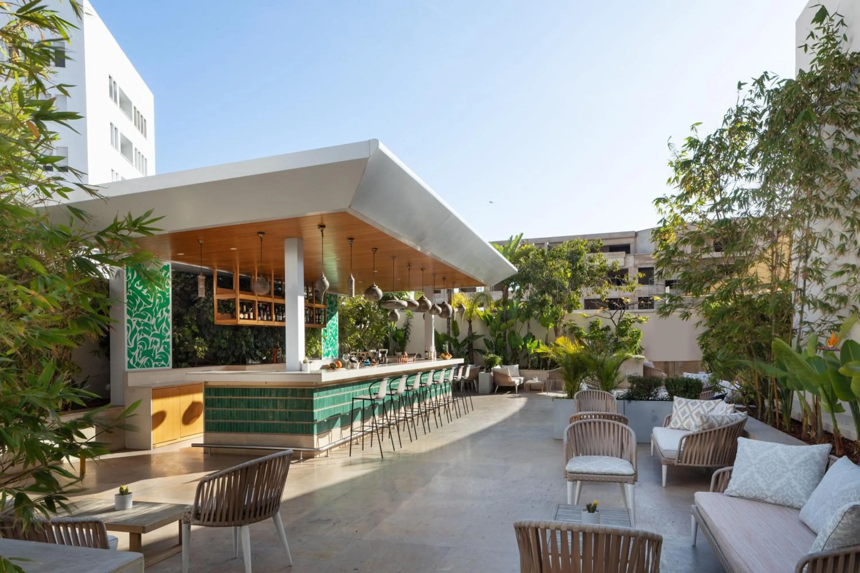 Lounge or bar in Casablanca Marriott Hotel