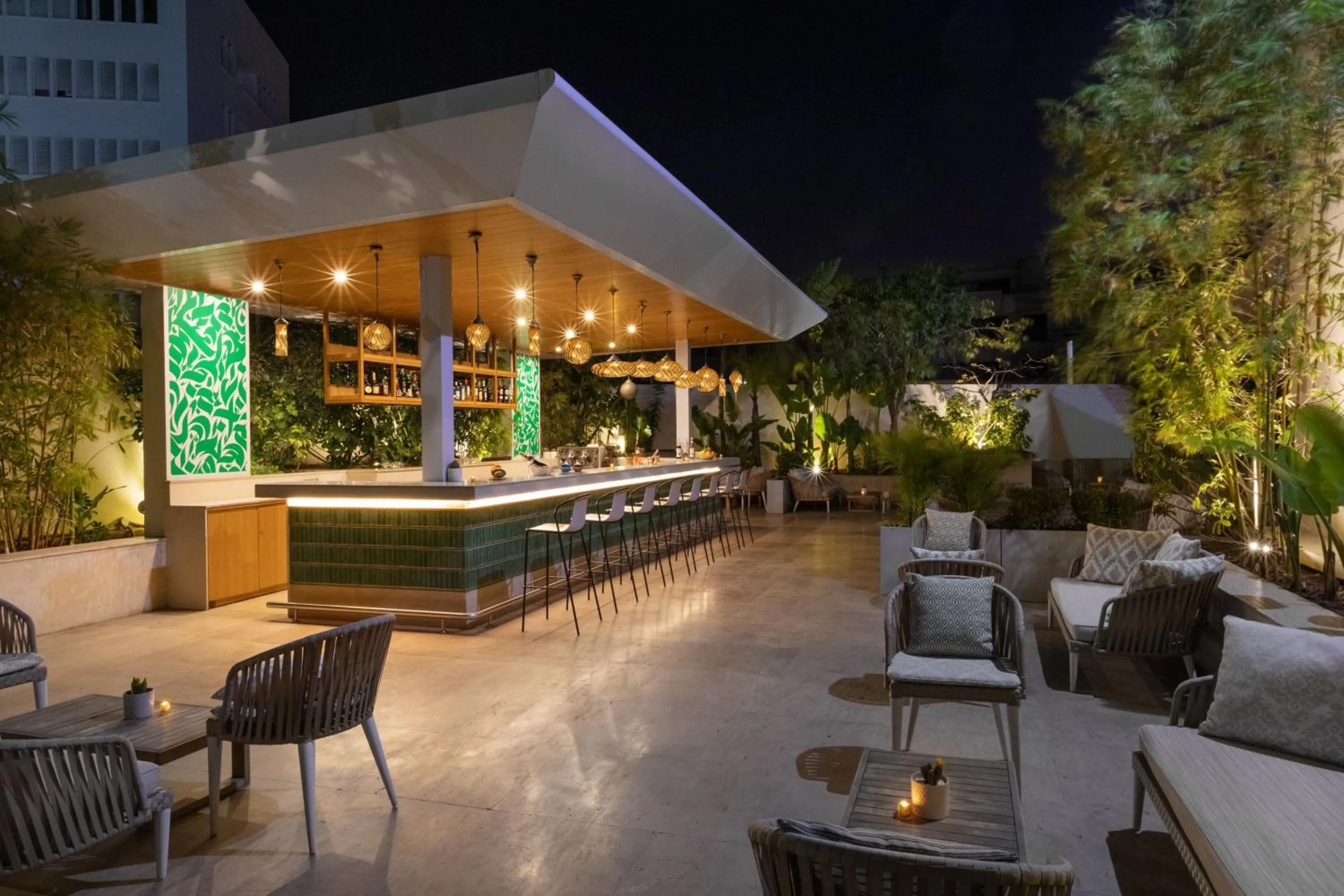 Lounge or bar in Casablanca Marriott Hotel