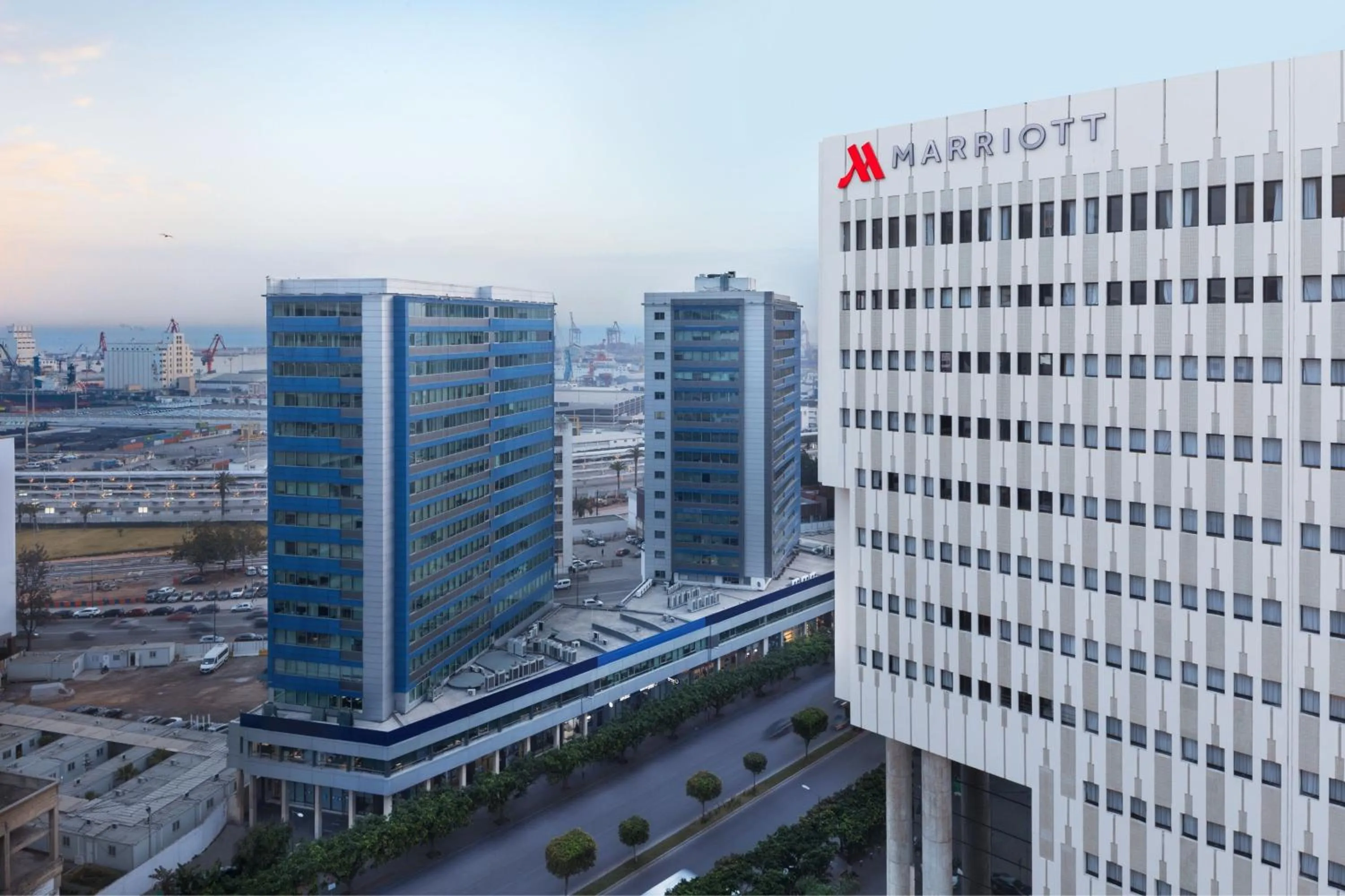 View (from property/room) in Casablanca Marriott Hotel