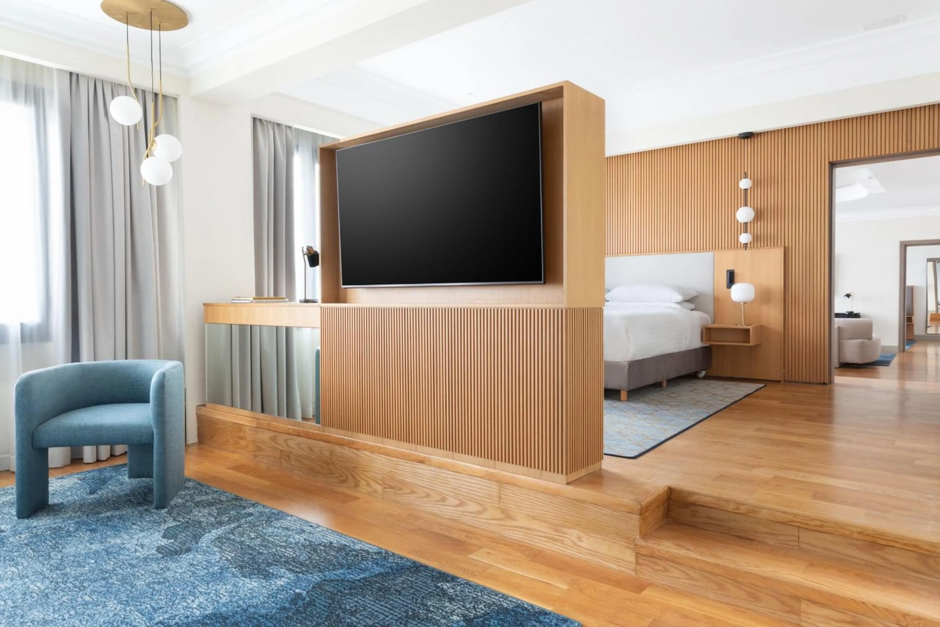 Living room in Casablanca Marriott Hotel