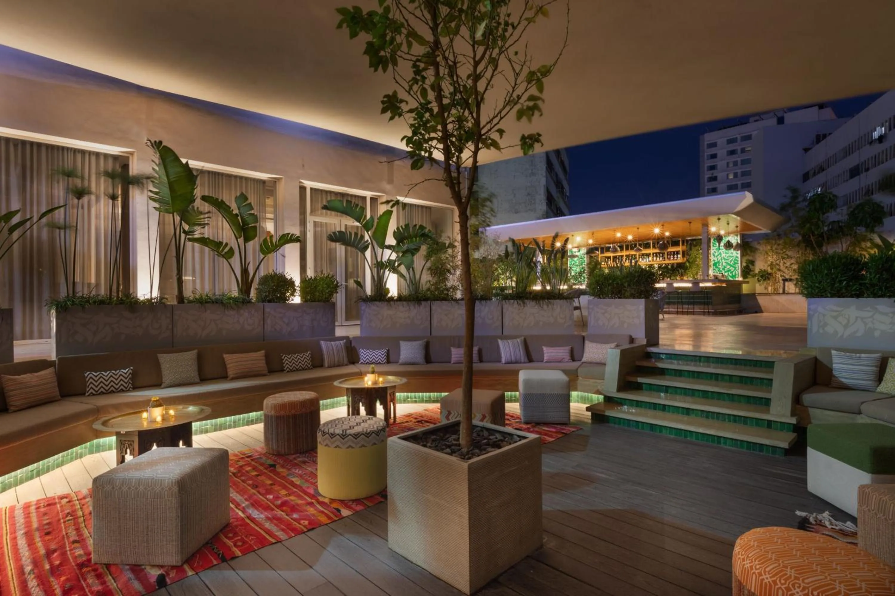 Lounge or bar in Casablanca Marriott Hotel