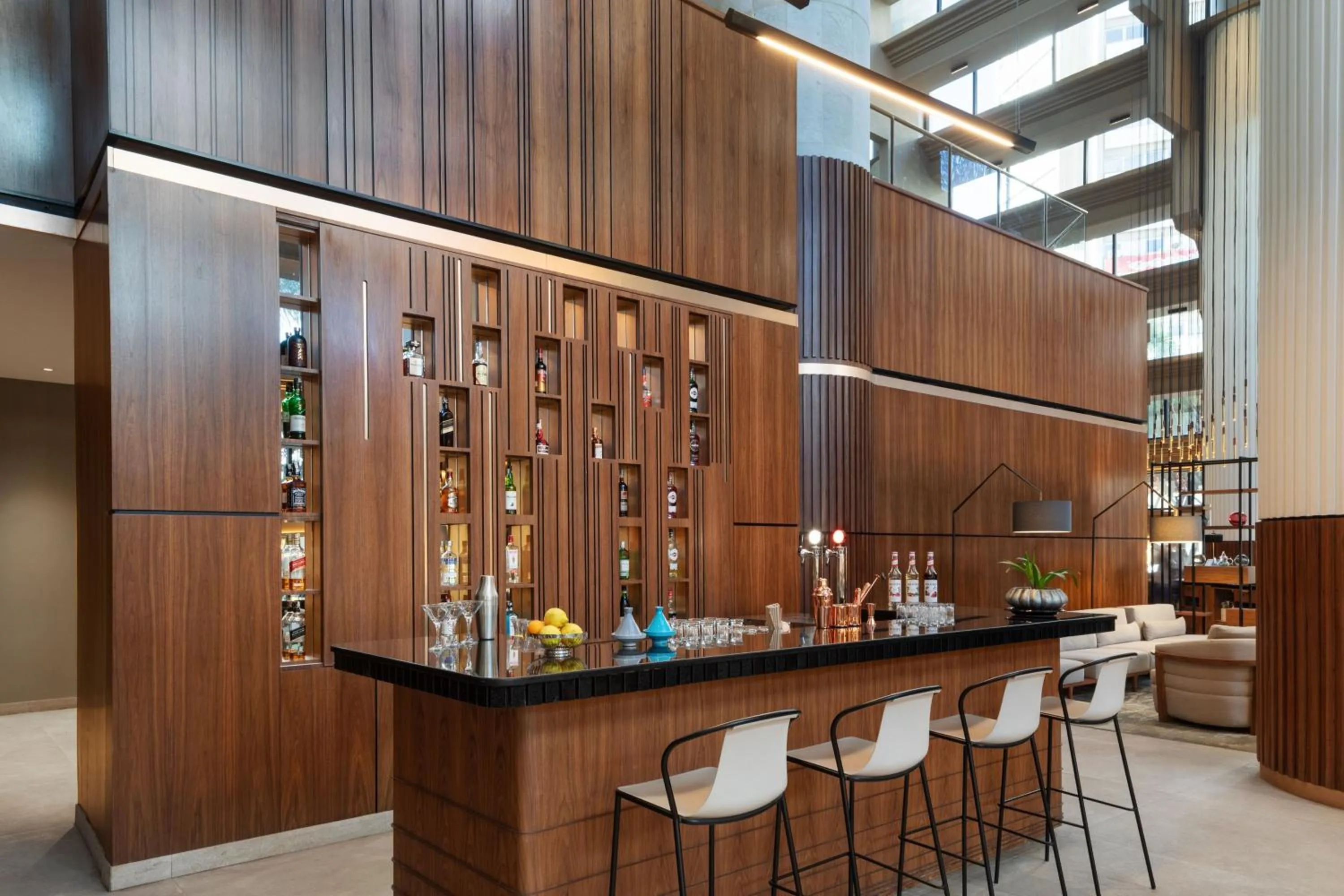 Lounge or bar in Casablanca Marriott Hotel