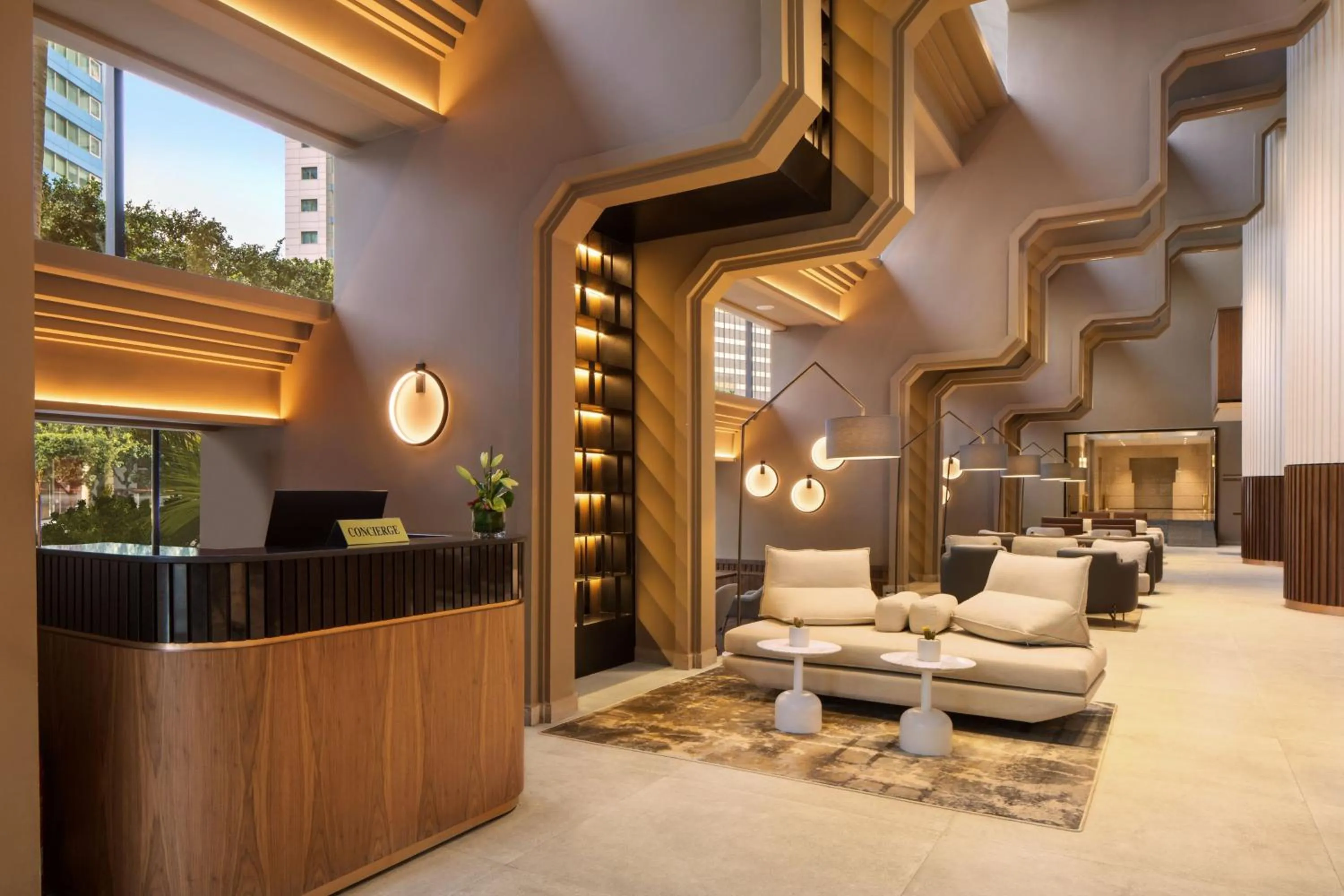 View (from property/room) in Casablanca Marriott Hotel