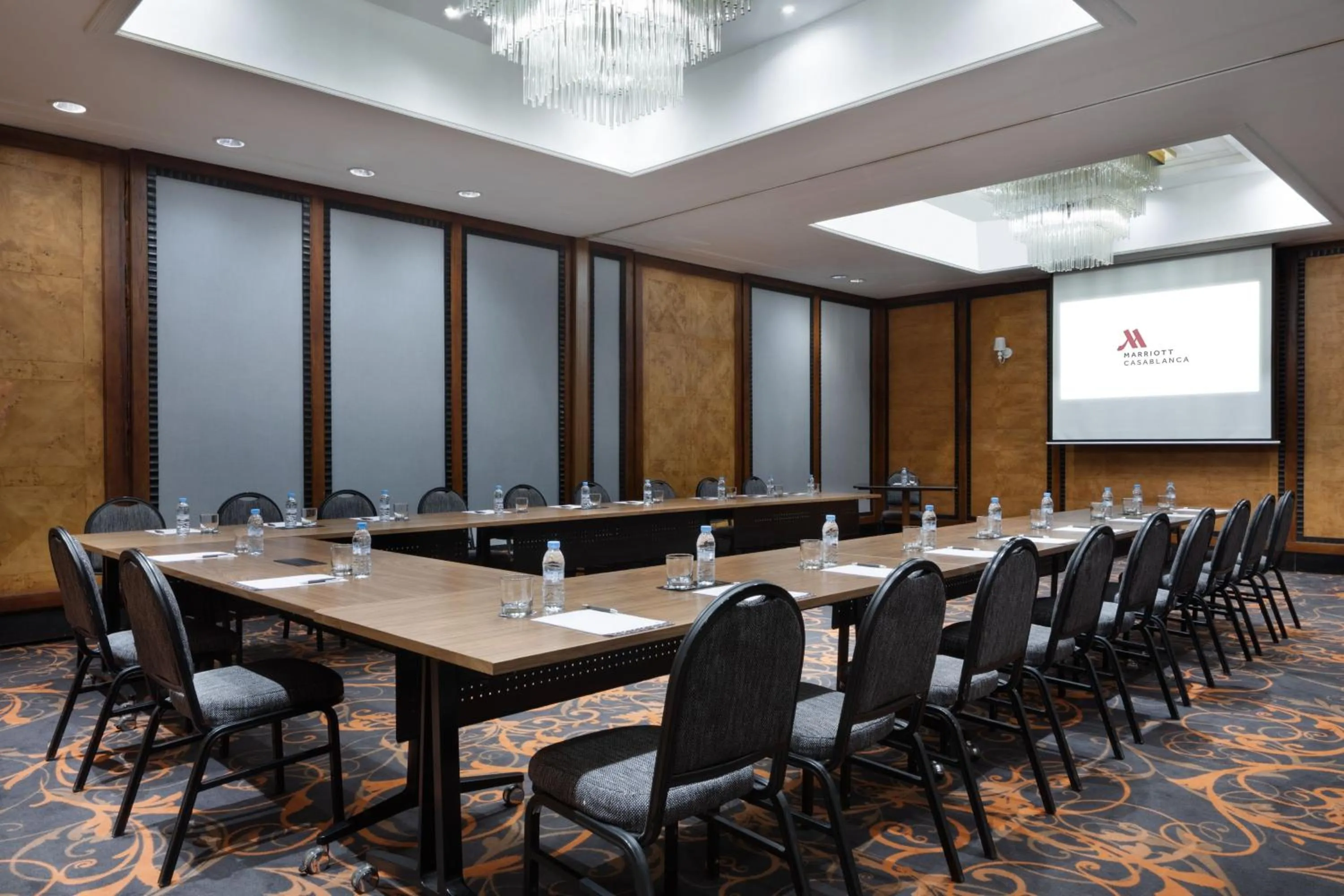 Meeting/conference room in Casablanca Marriott Hotel