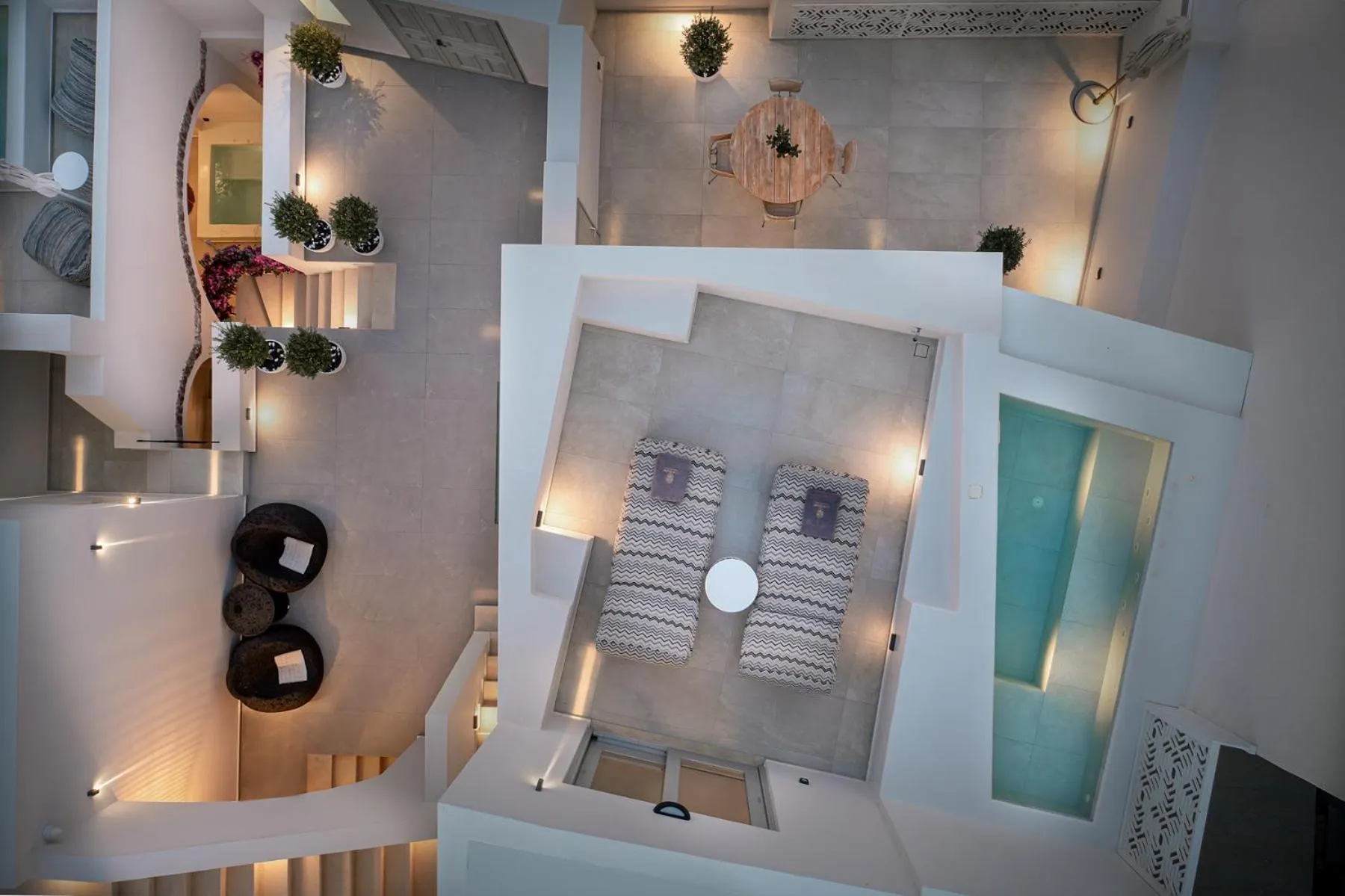 Balcony/Terrace in La Madeleine Oia