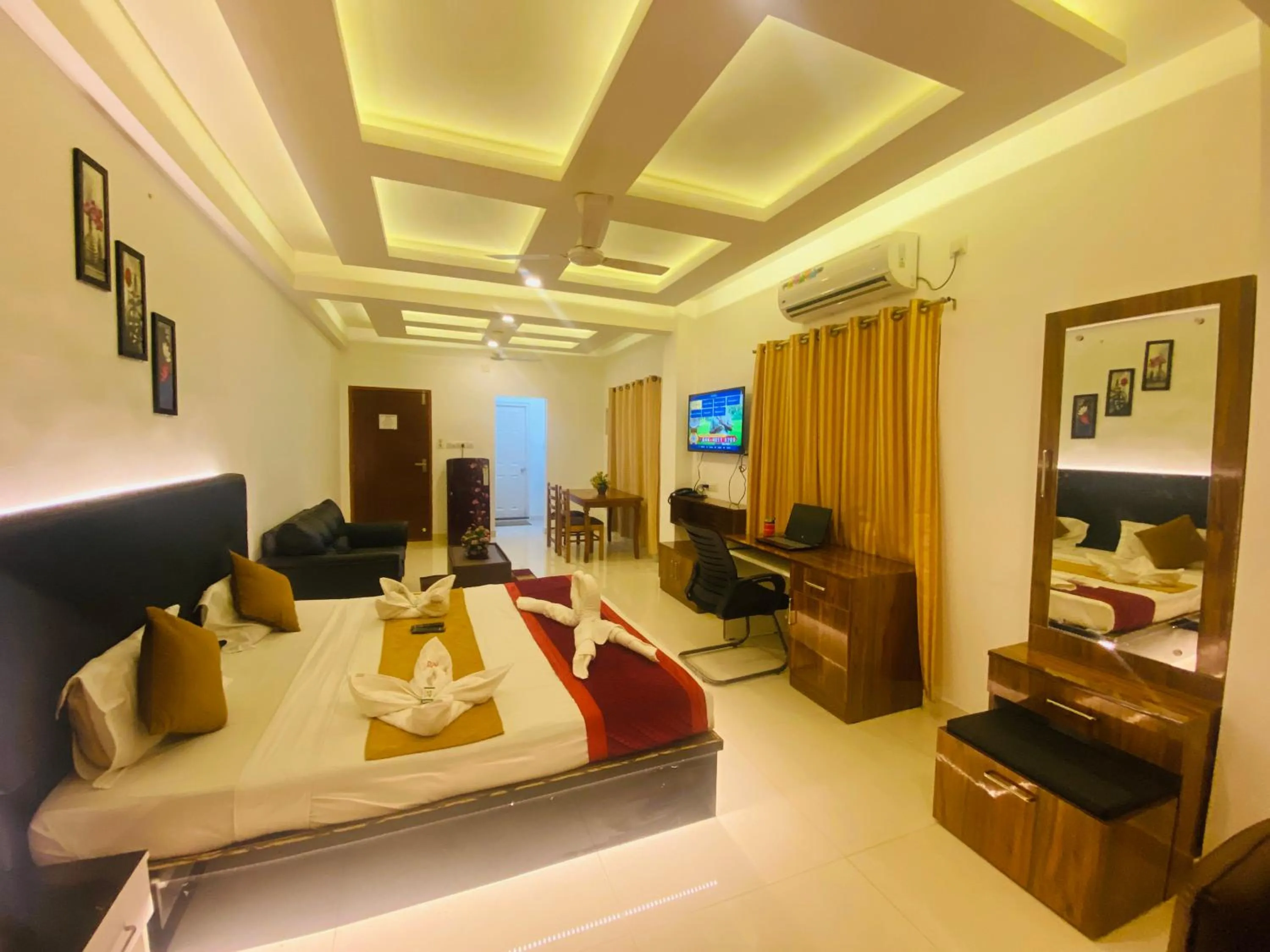 Bed in Dana Residency by D2v