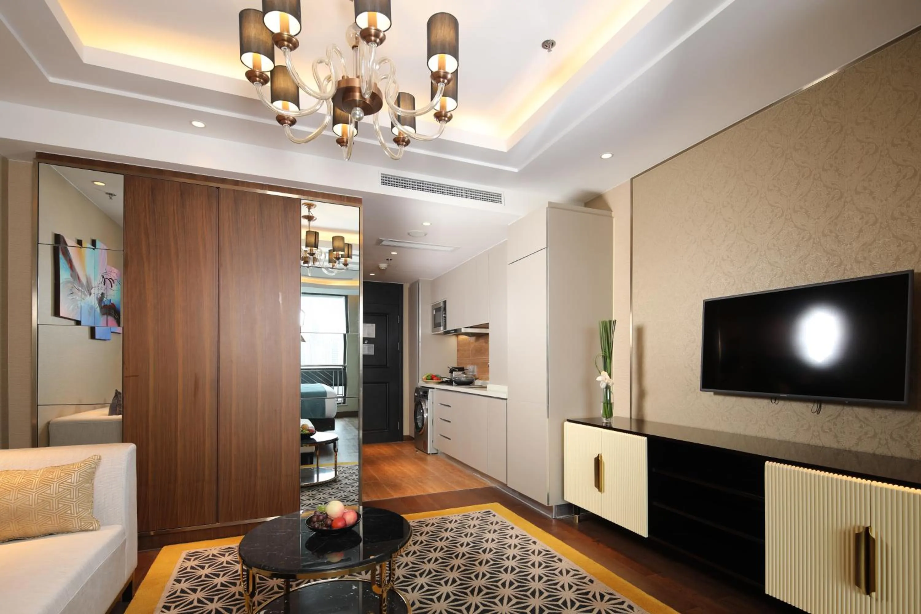 Living room in Rocase Boutique Hotel Wuxi