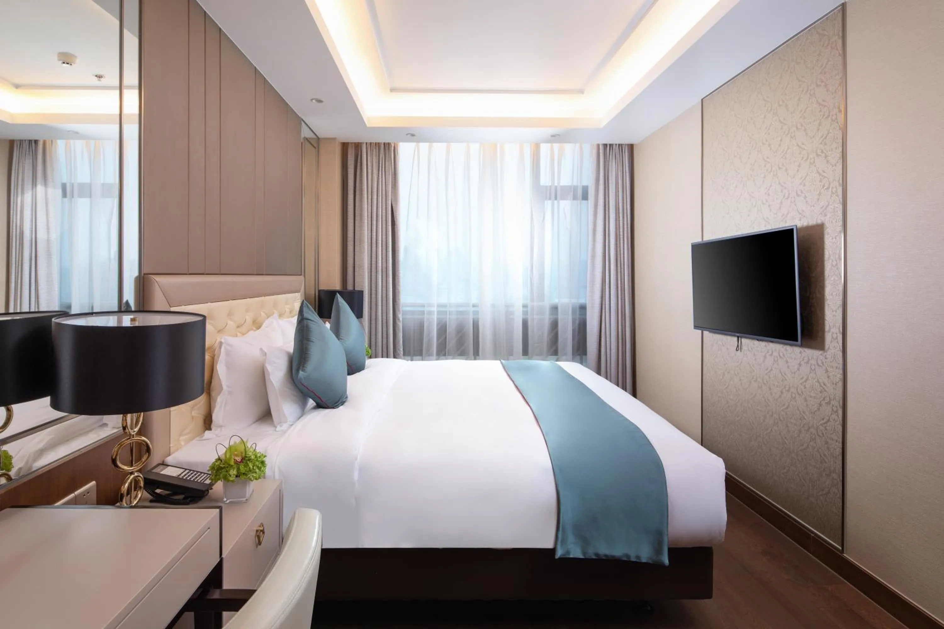Bedroom, Bed in Rocase Boutique Hotel Wuxi