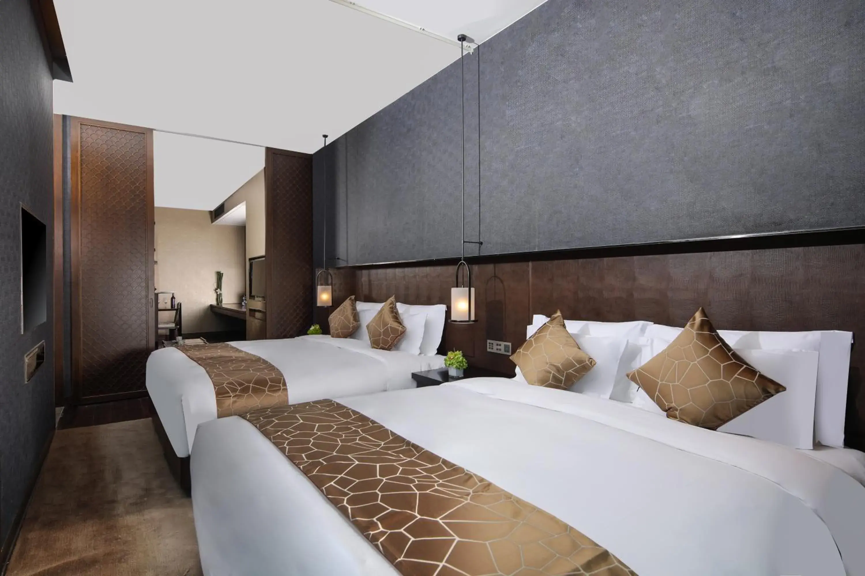 Premium Two Bed Suite in Rocase Boutique Hotel Wuxi Premium Two Bed Suite in Rocase Boutique Hotel Wuxi