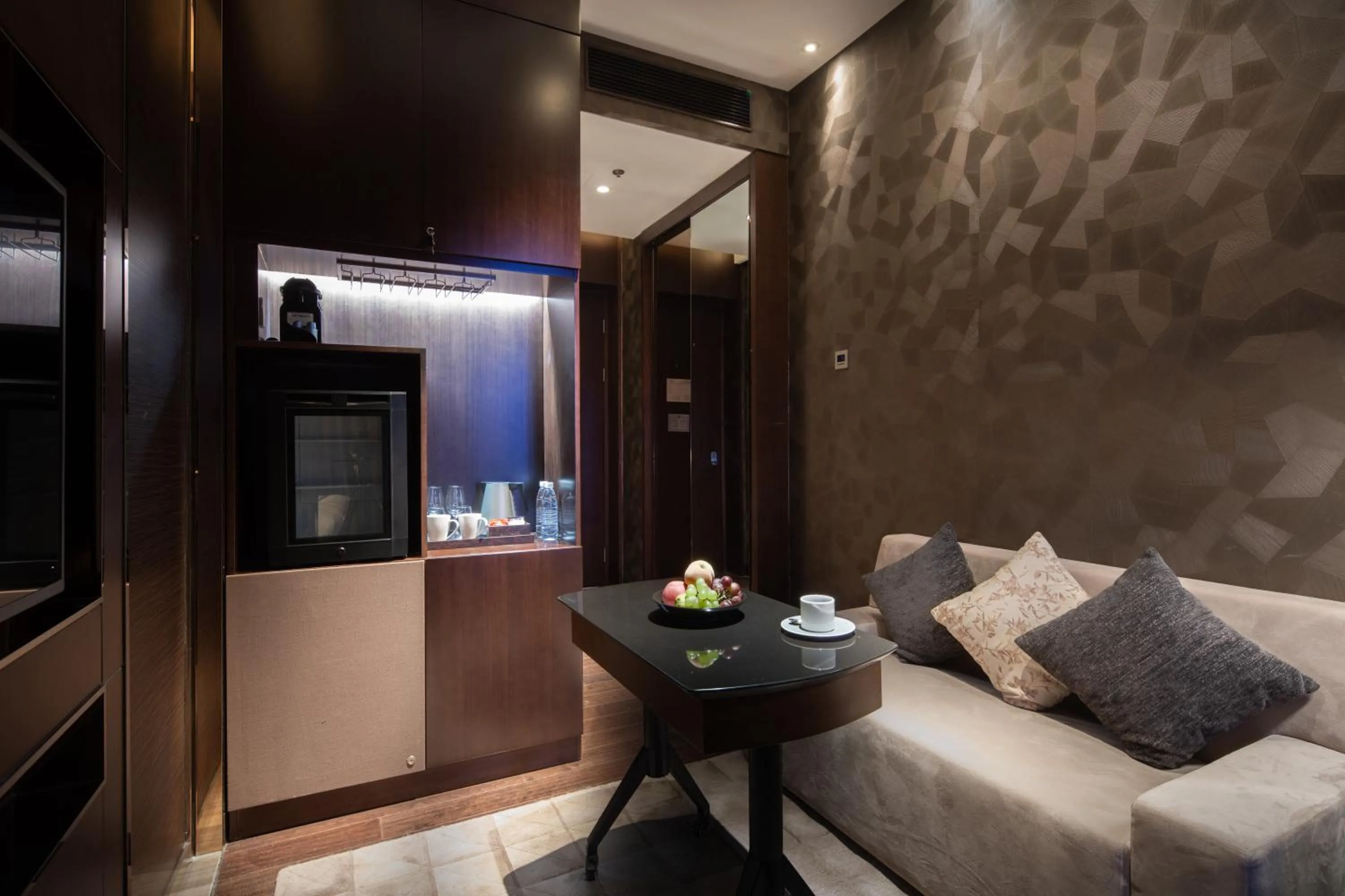 Living room in Rocase Boutique Hotel Wuxi