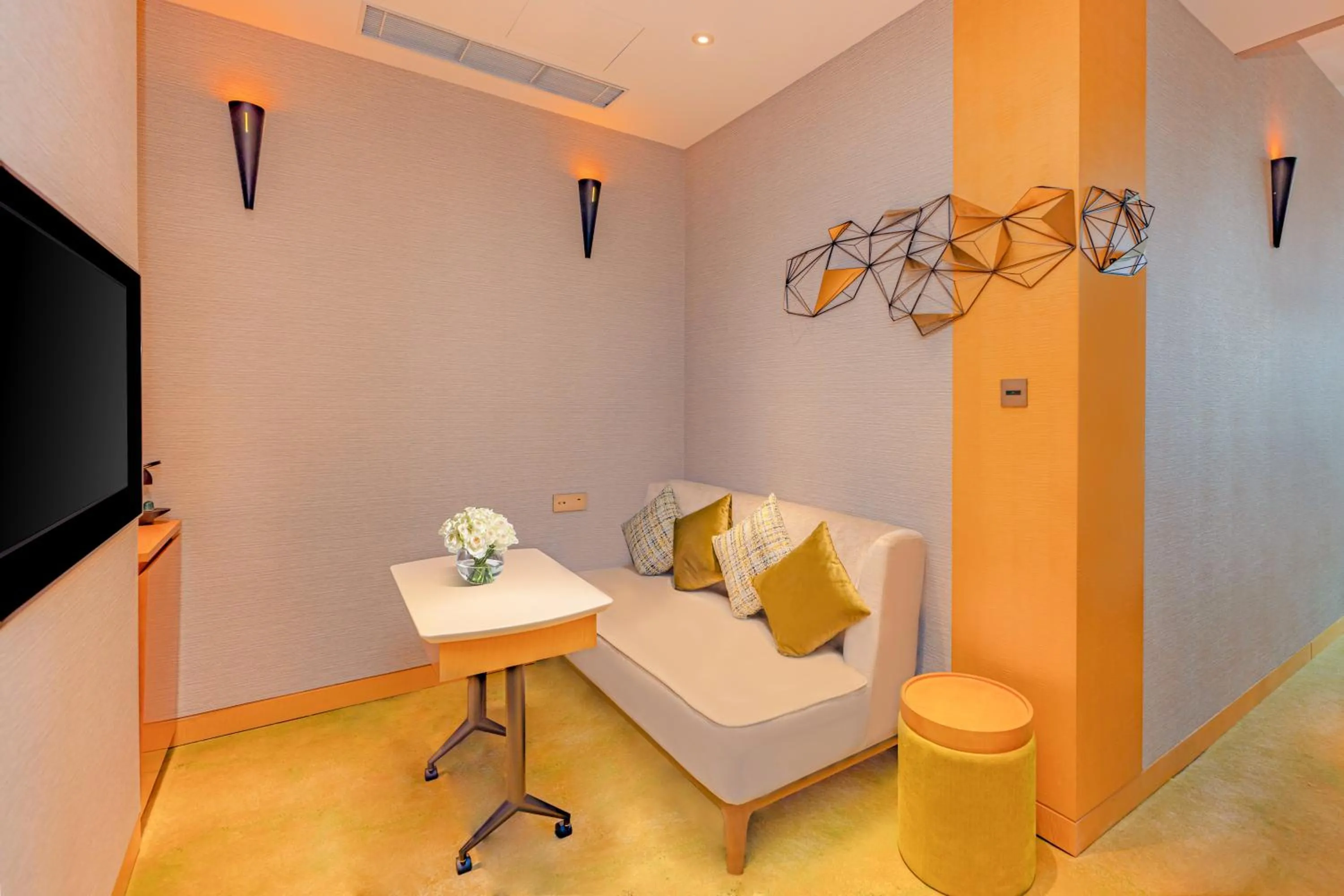 Seating area in Rocase Boutique Hotel Wuxi