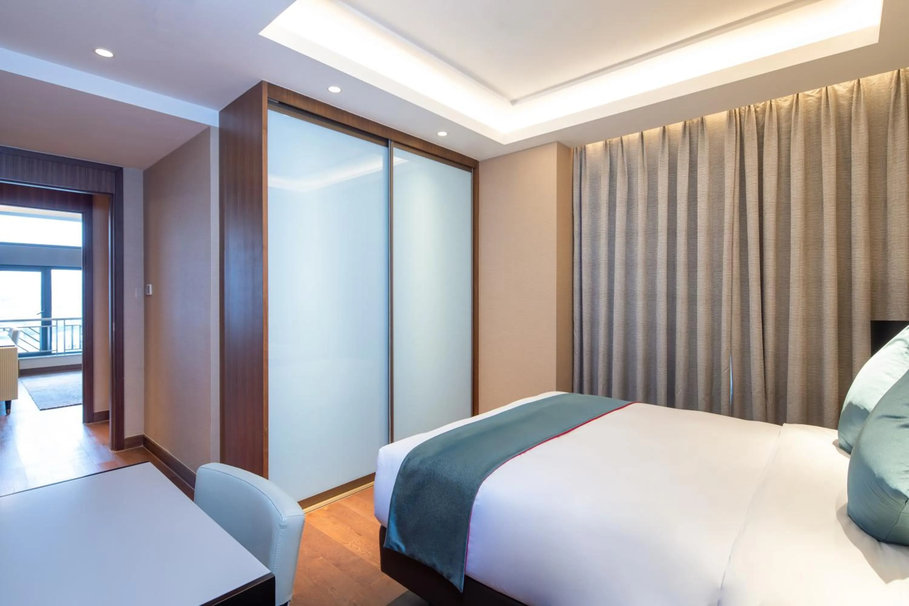 Bed in Rocase Boutique Hotel Wuxi