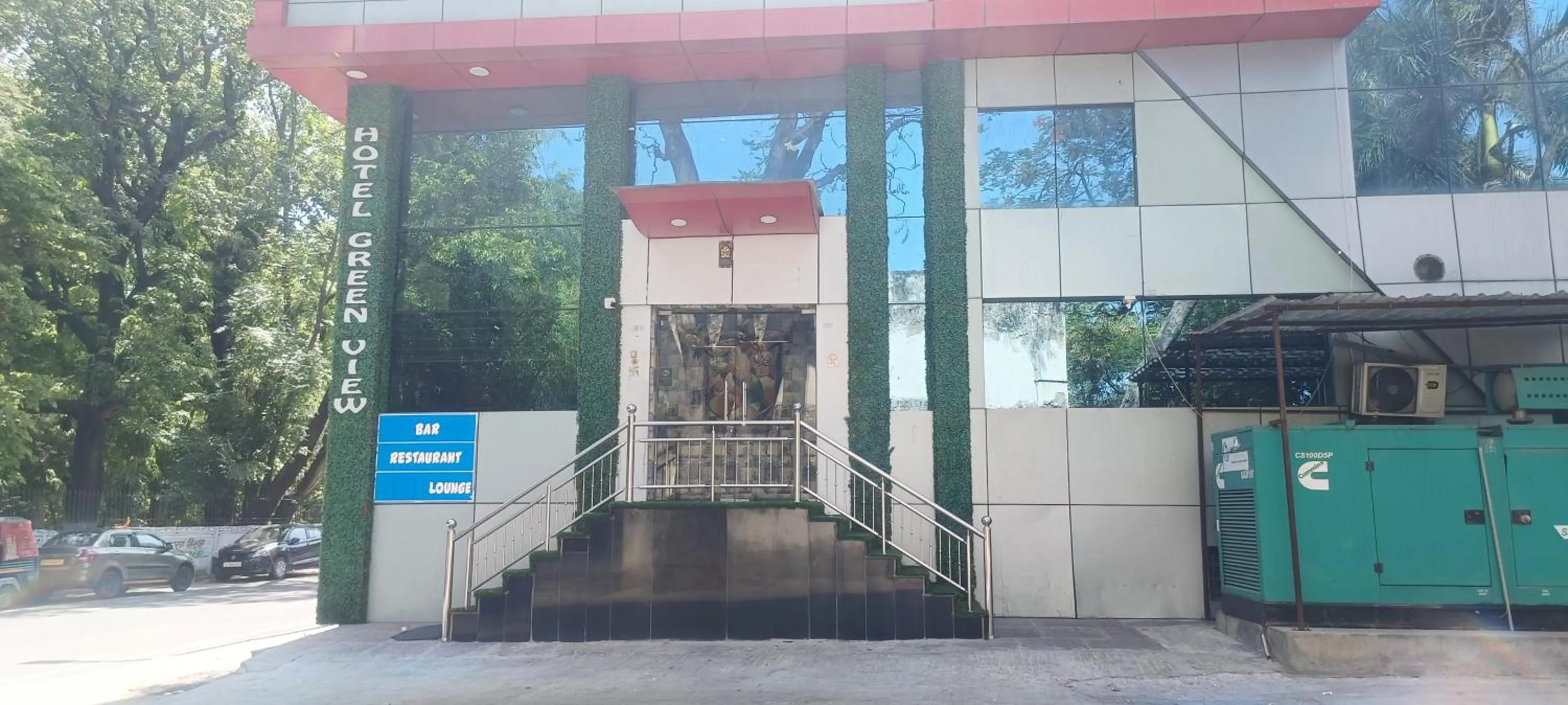 Property building in Hotel Green View International