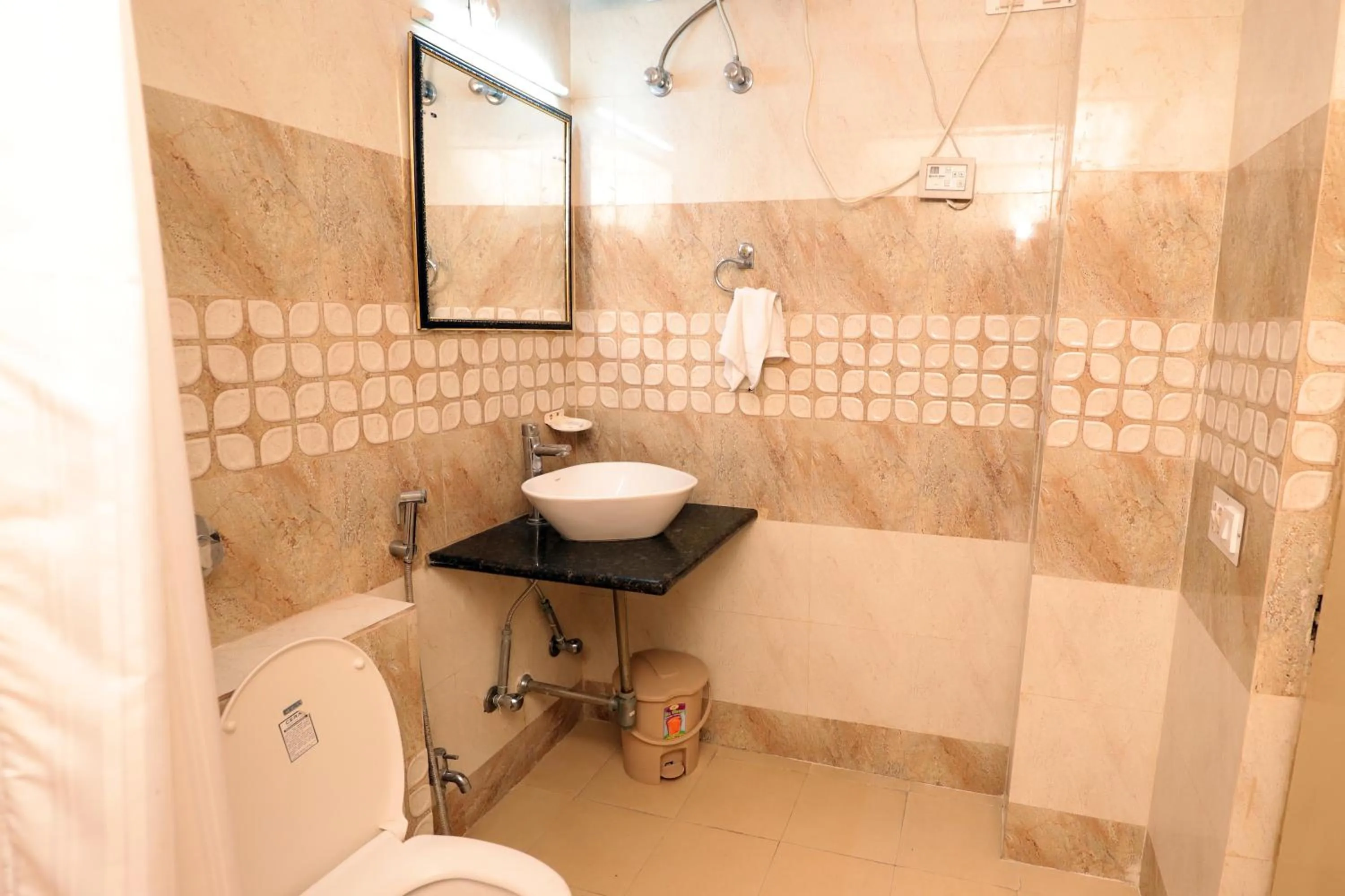 Toilet in Hotel Green View International