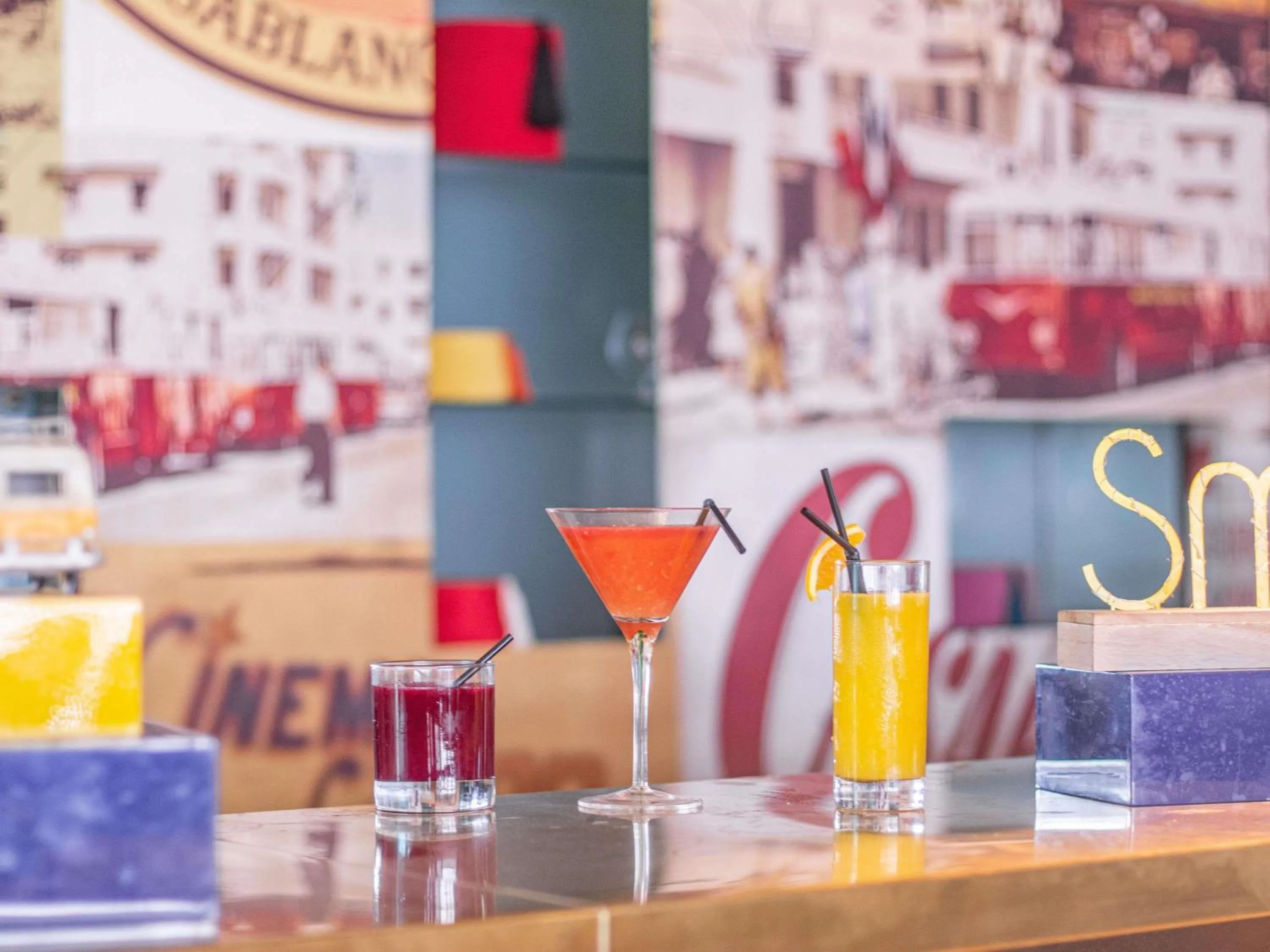 Lounge or bar in Novotel Casablanca City Center