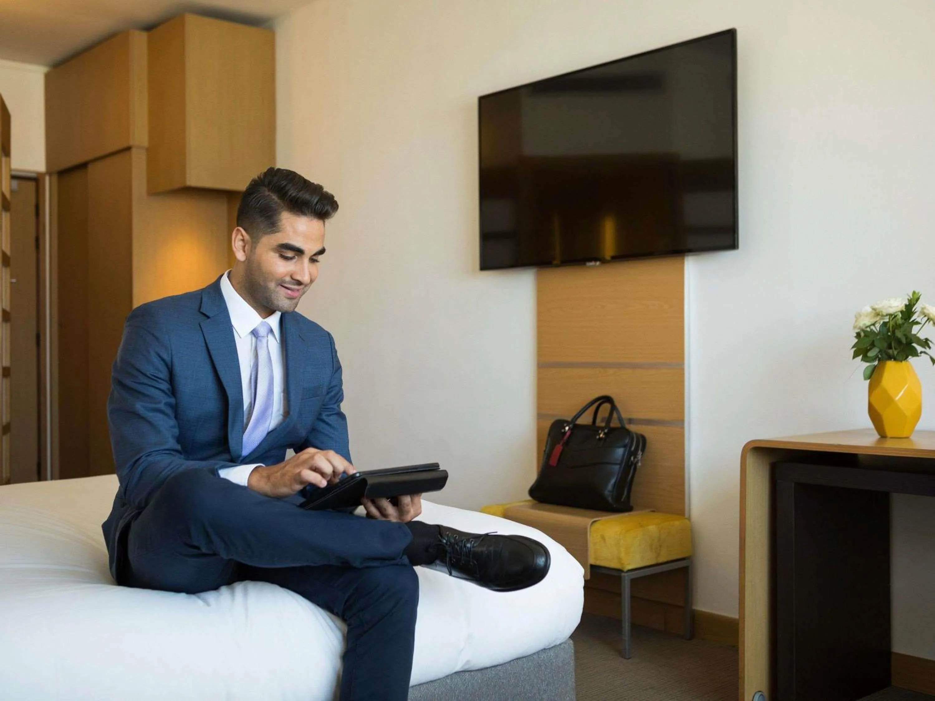 Bedroom in Novotel Casablanca City Center