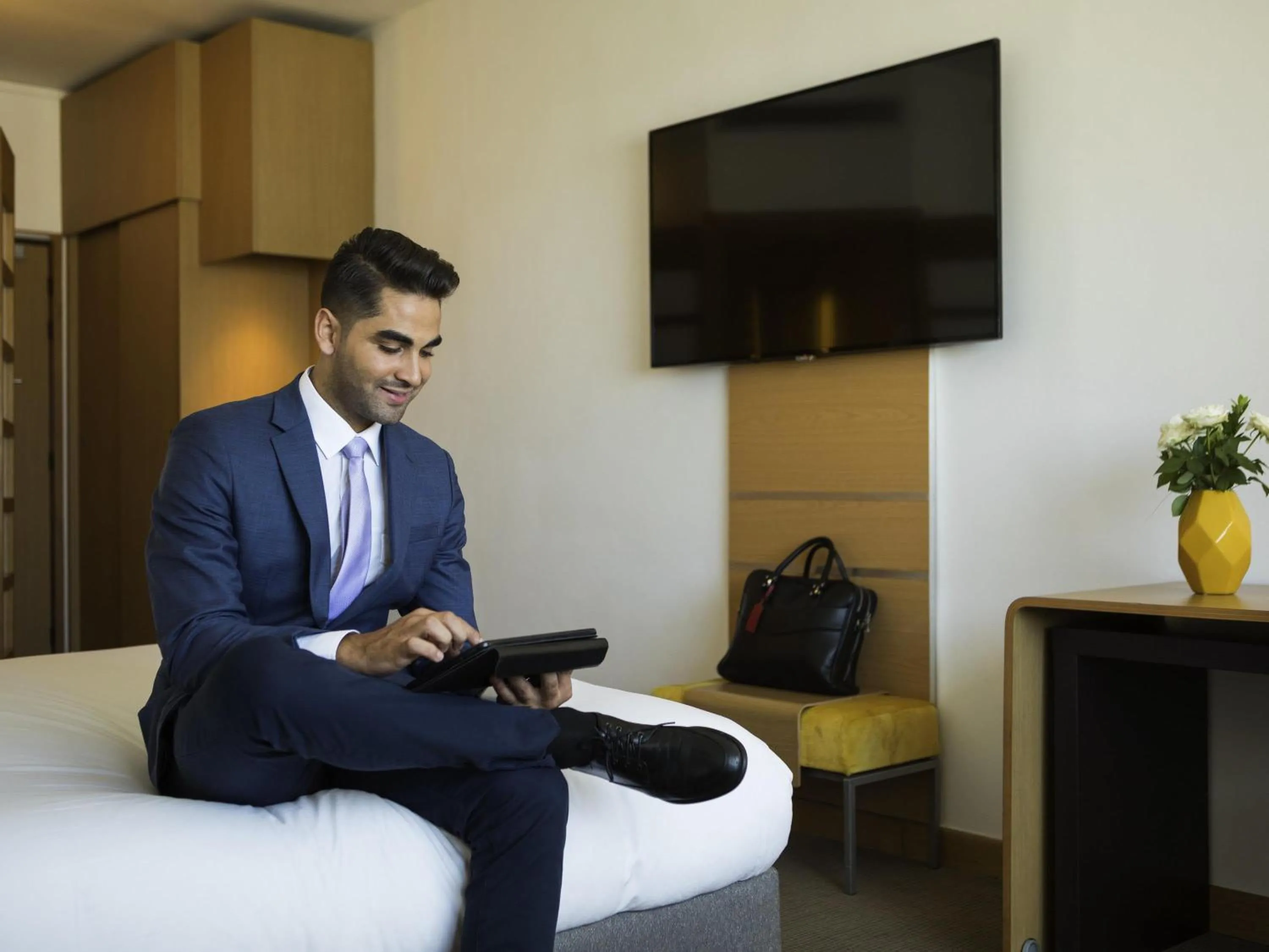 Bedroom in Novotel Casablanca City Center