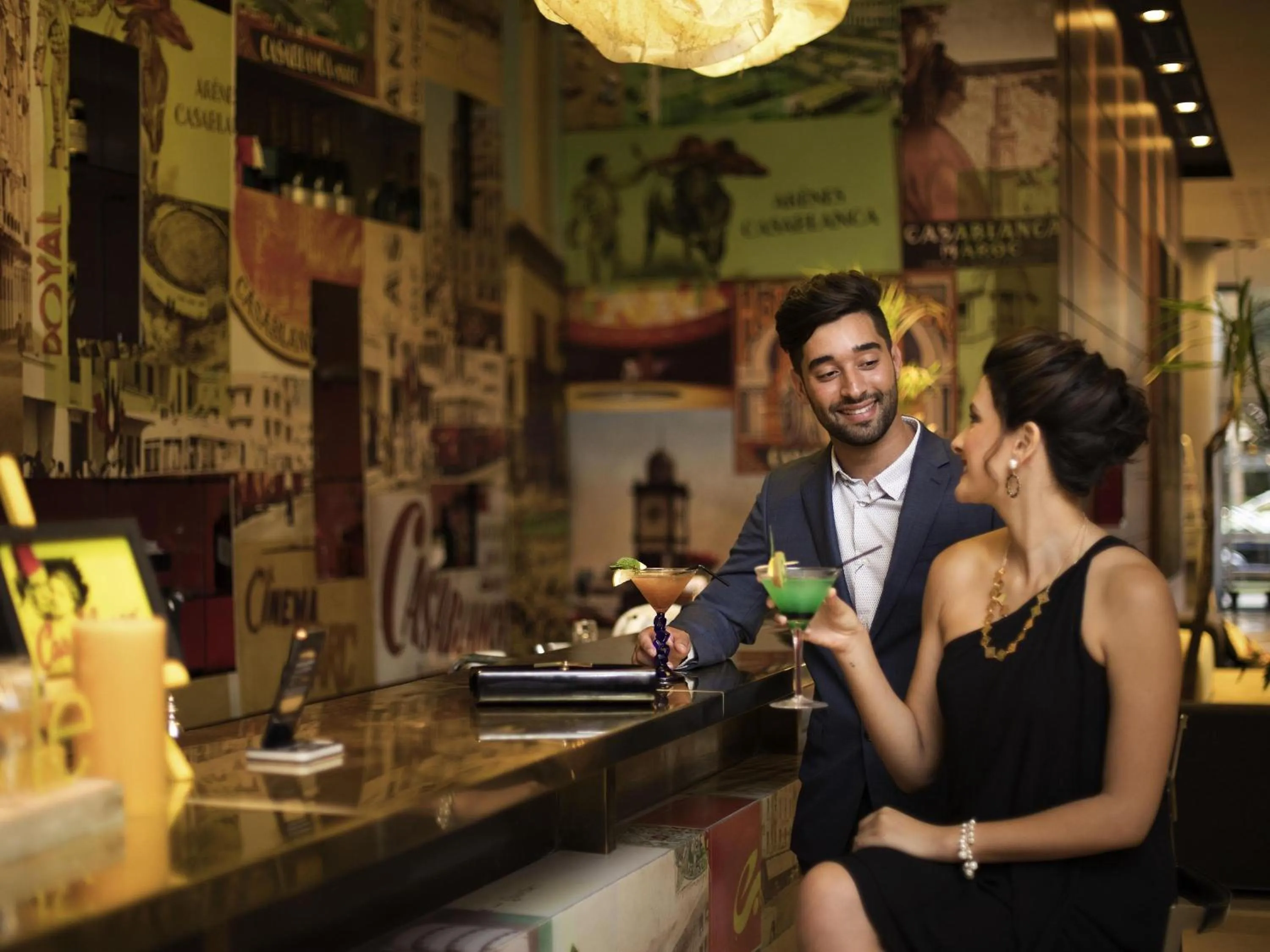 Lounge or bar in Novotel Casablanca City Center