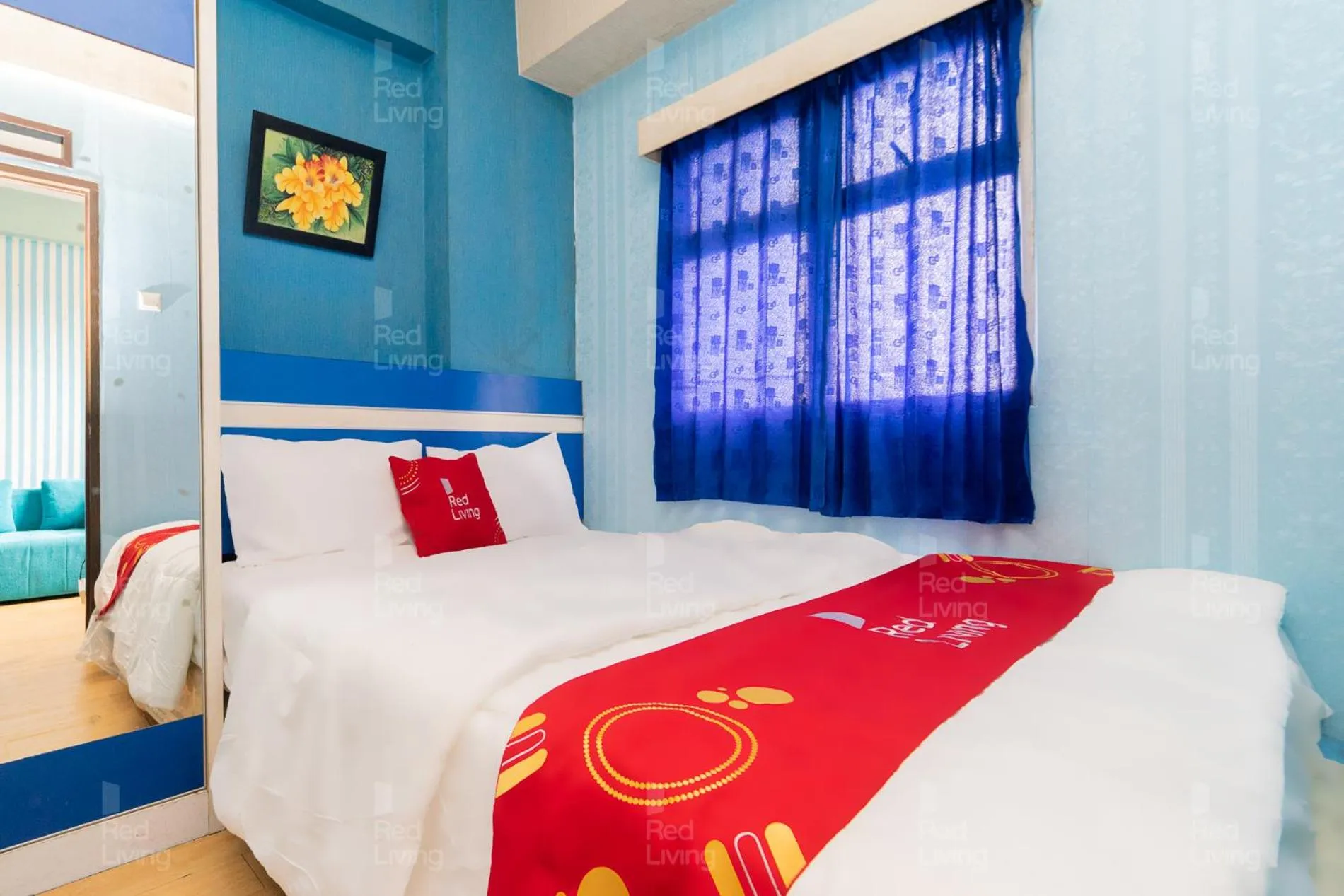 Bedroom, Bed in RedLiving Apartemen The Suites Metro - Prisma