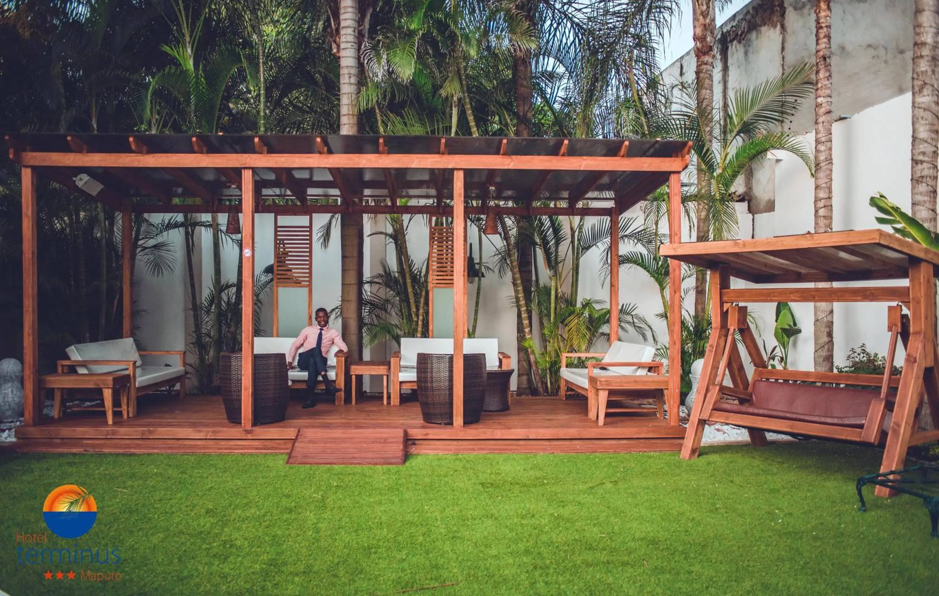Swimming pool in Hotel Terminus Maputo
