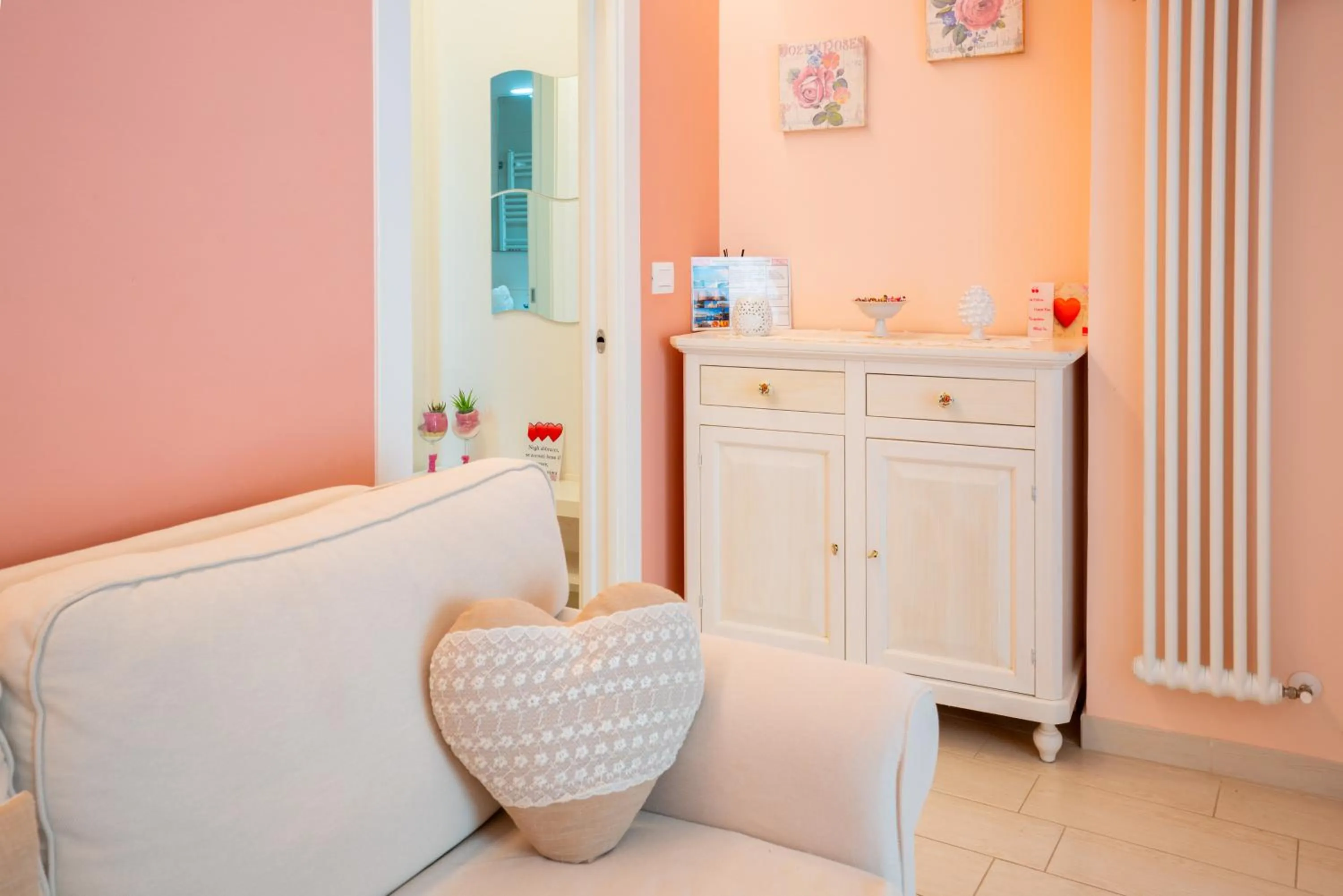 Seating area in Petali Rosa - Dimora Peonia