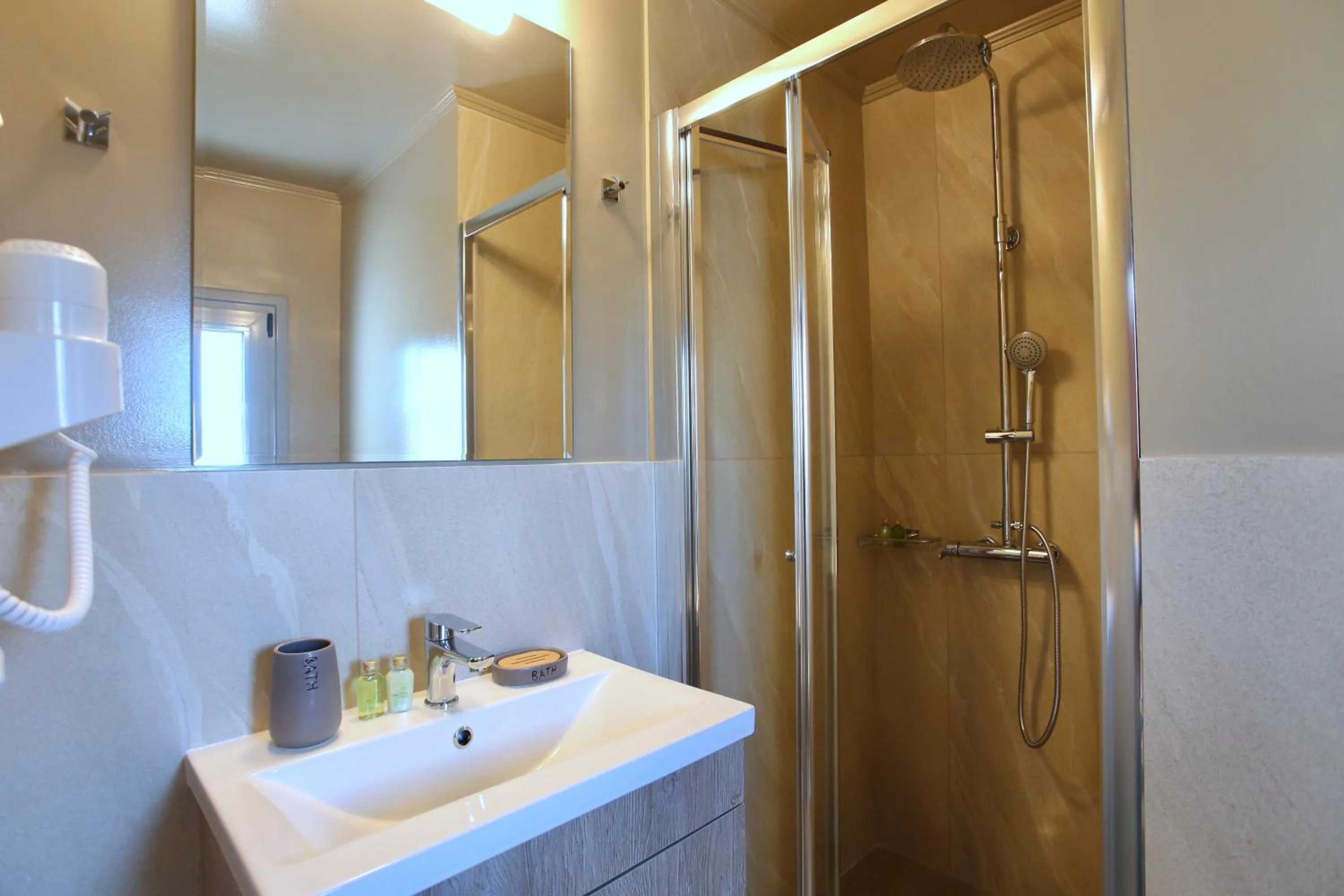 Bathroom in GK Mediterranean Village - Airport Free Shuttle by GK Properties